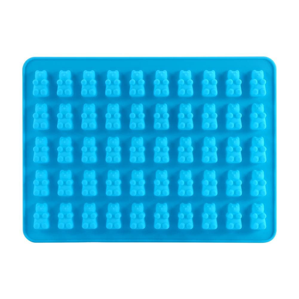 50 Gummy Maker Cavity Bear Mold Novelty Silicone Chocolate Candy Ice New Tray XL