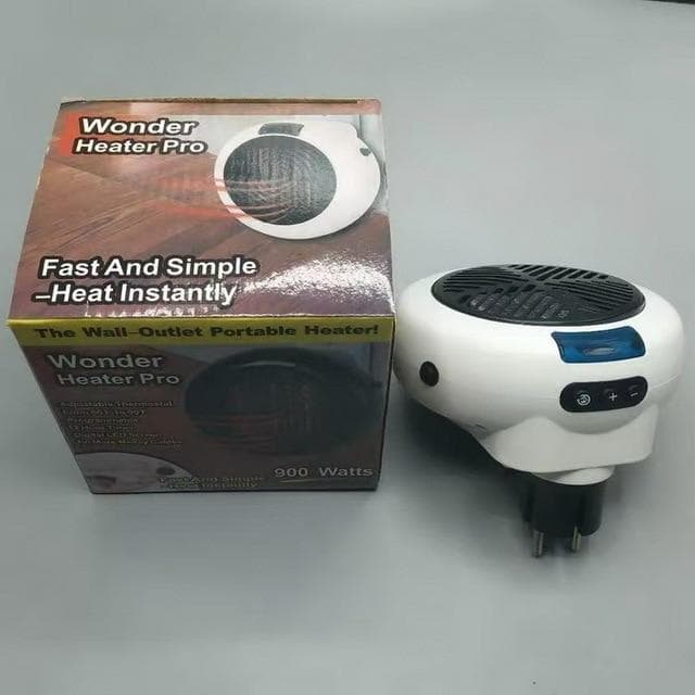 900w Electric Heater Mini Fan Heater Home Heating Electric Warm Air Fan Office Room Heaters Handy Air Heater Warmer Fan For Home EU white