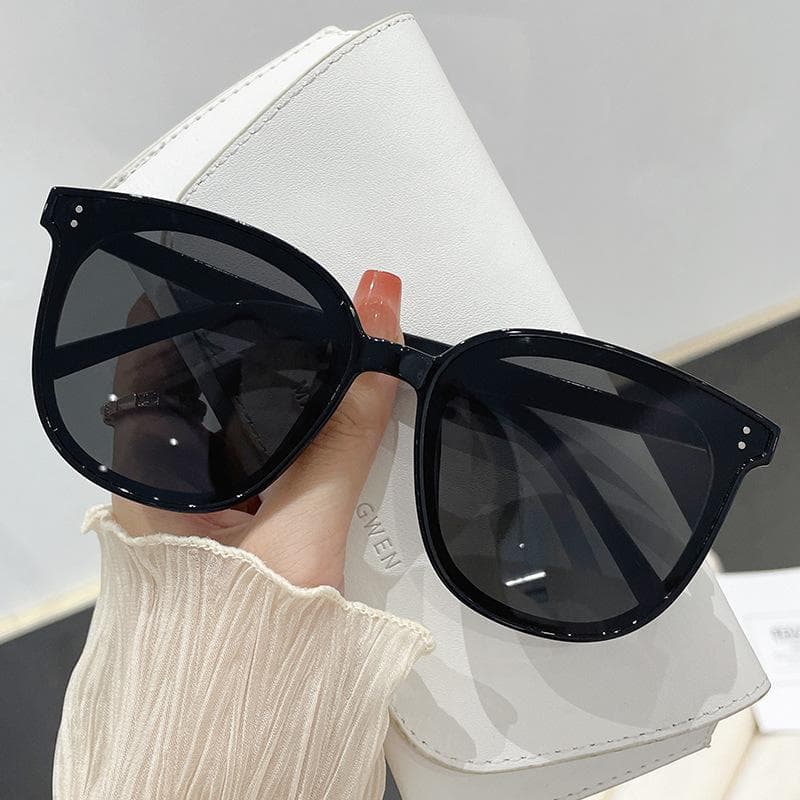 Fashionable Large Frame Sunglasses Unisex Street Photography Small Three-point Decorative Glasses Sun Visors