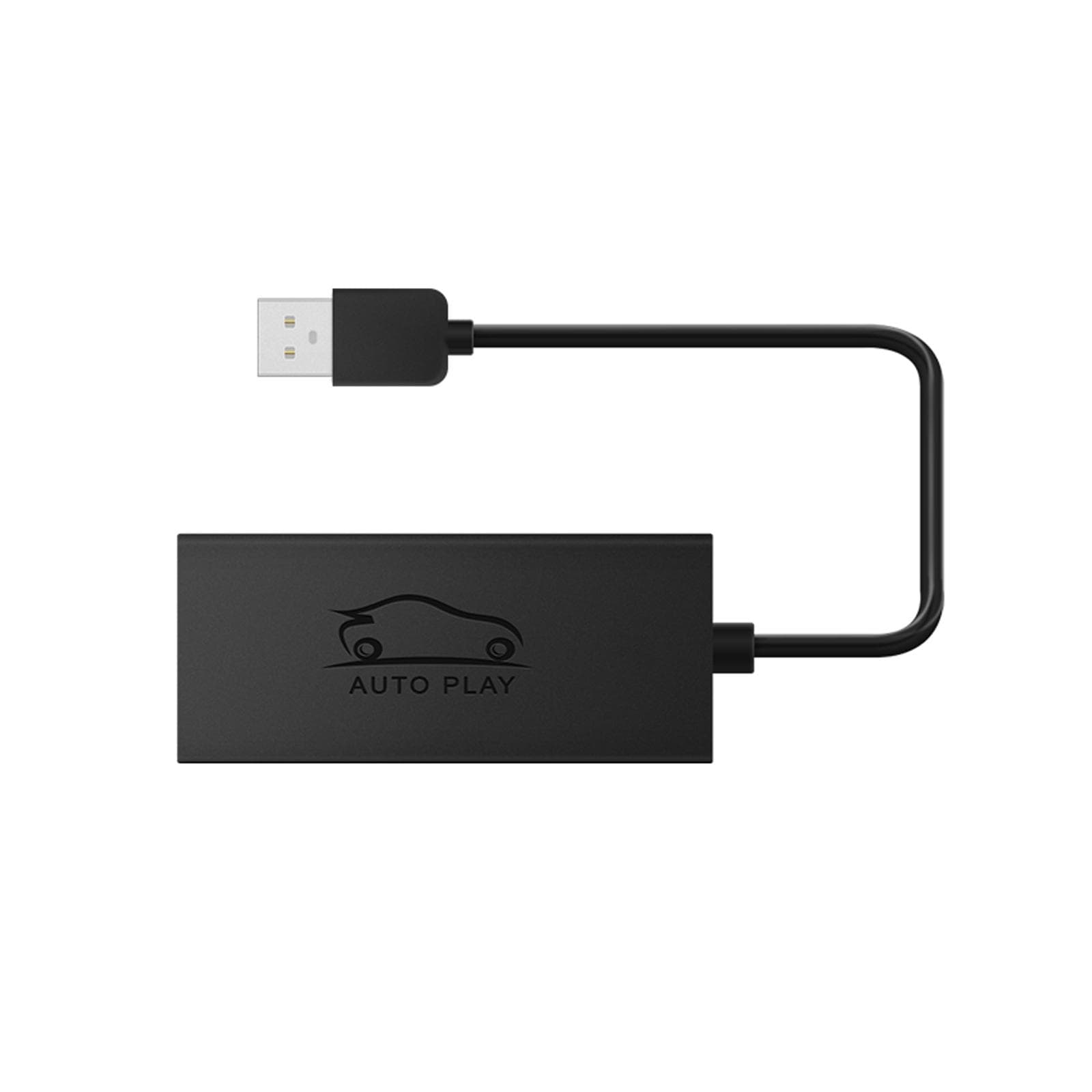 CP001 Wired USB CarPlay Dongle Android Auto Car Navigation Mini Box Mirrorlink for Android iOS black