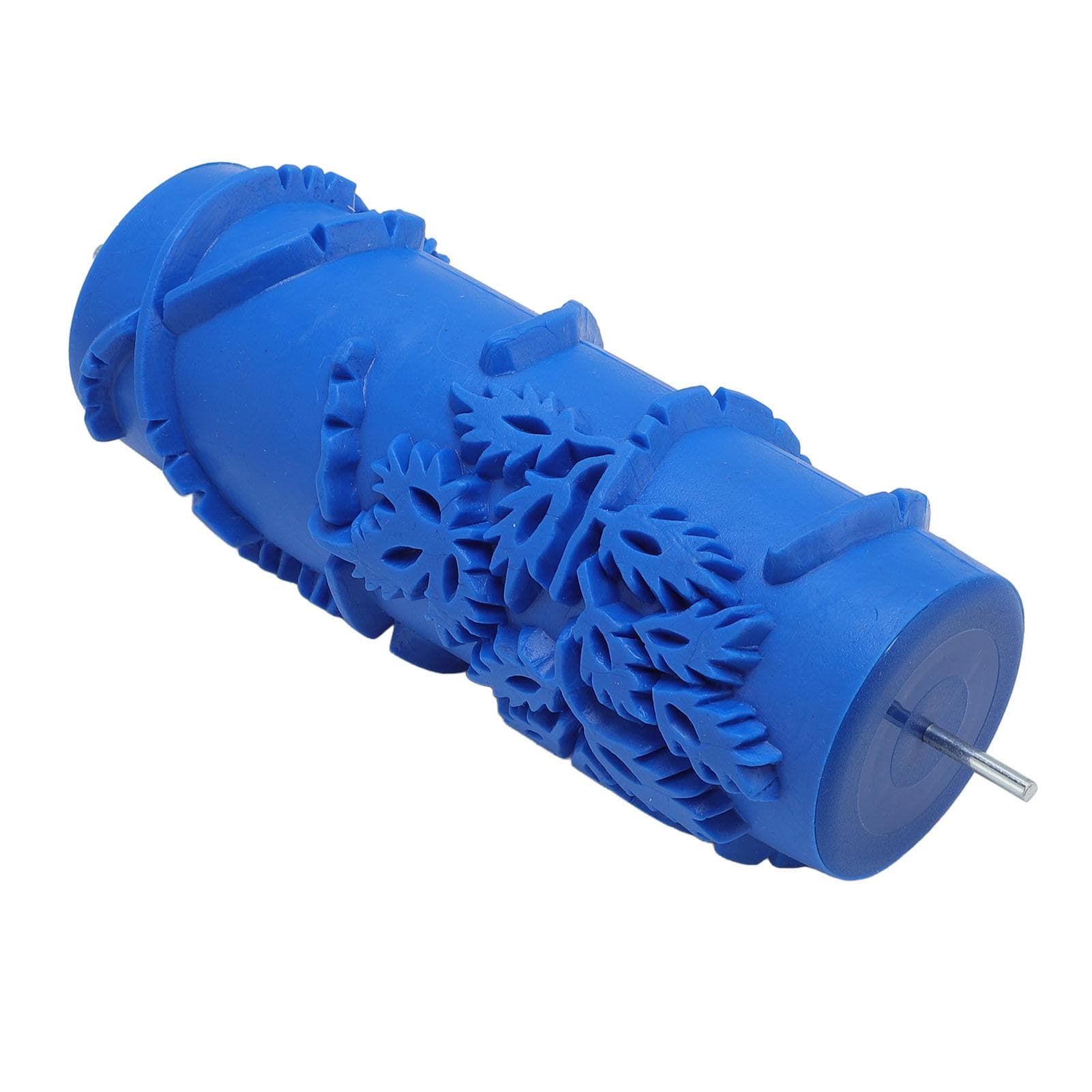 5 Inch Pattern Paint Roller Washable Reusable Rubber Decorative Texture Roller for Wall Furniture