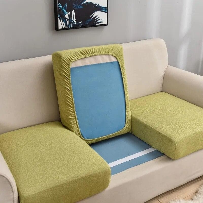 Waterproof Sofa Seat Cushion Cover For Living Room Elastic Sofa Cover Corner Sofa Couch Cover L Shape Sofa Slipcover Home Decor 1PC Normal Size-1