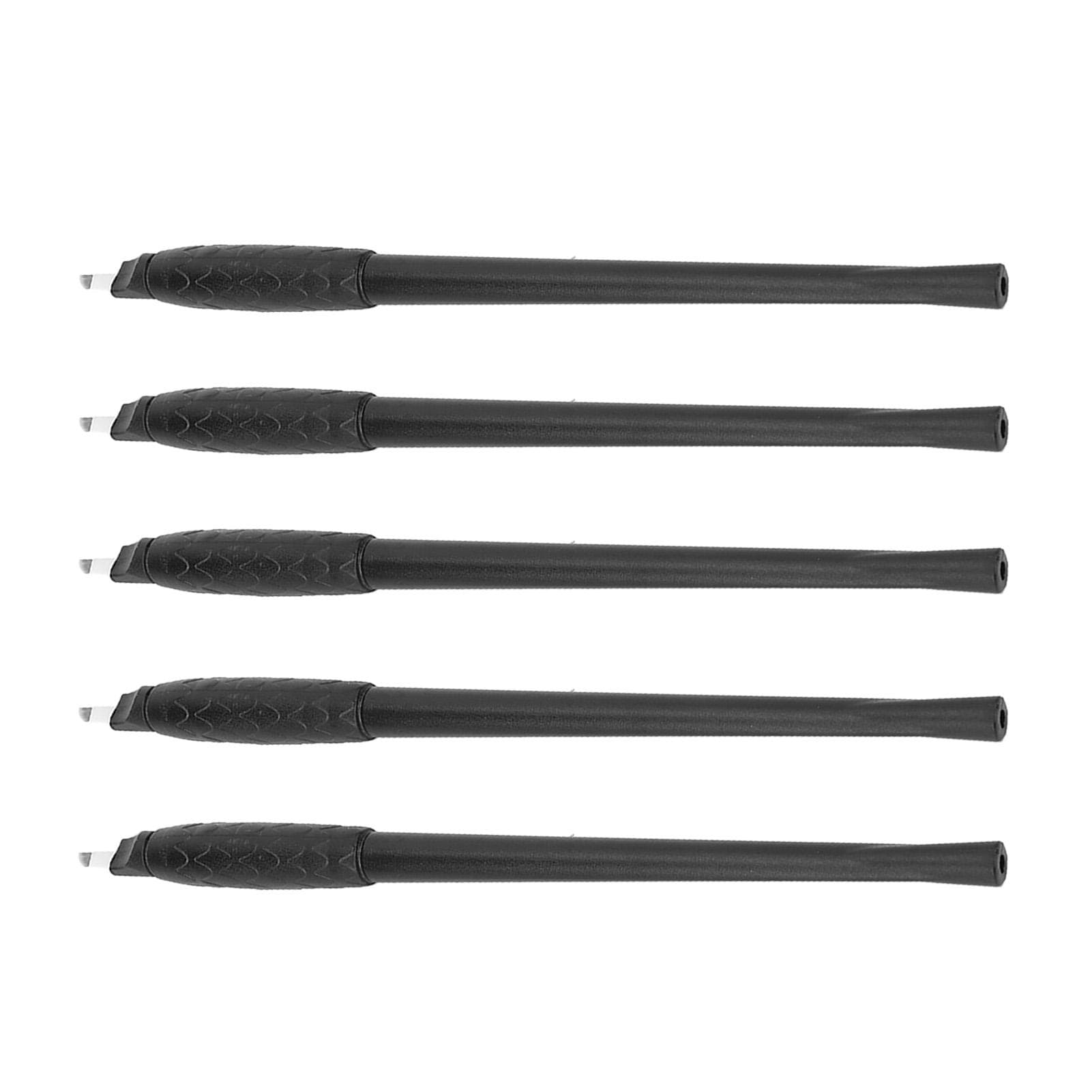 10pcs Disposable Manual Microblading Tattoo Pen Food Grade Stainless Steel Eyebrow Lip Tattoo Pen