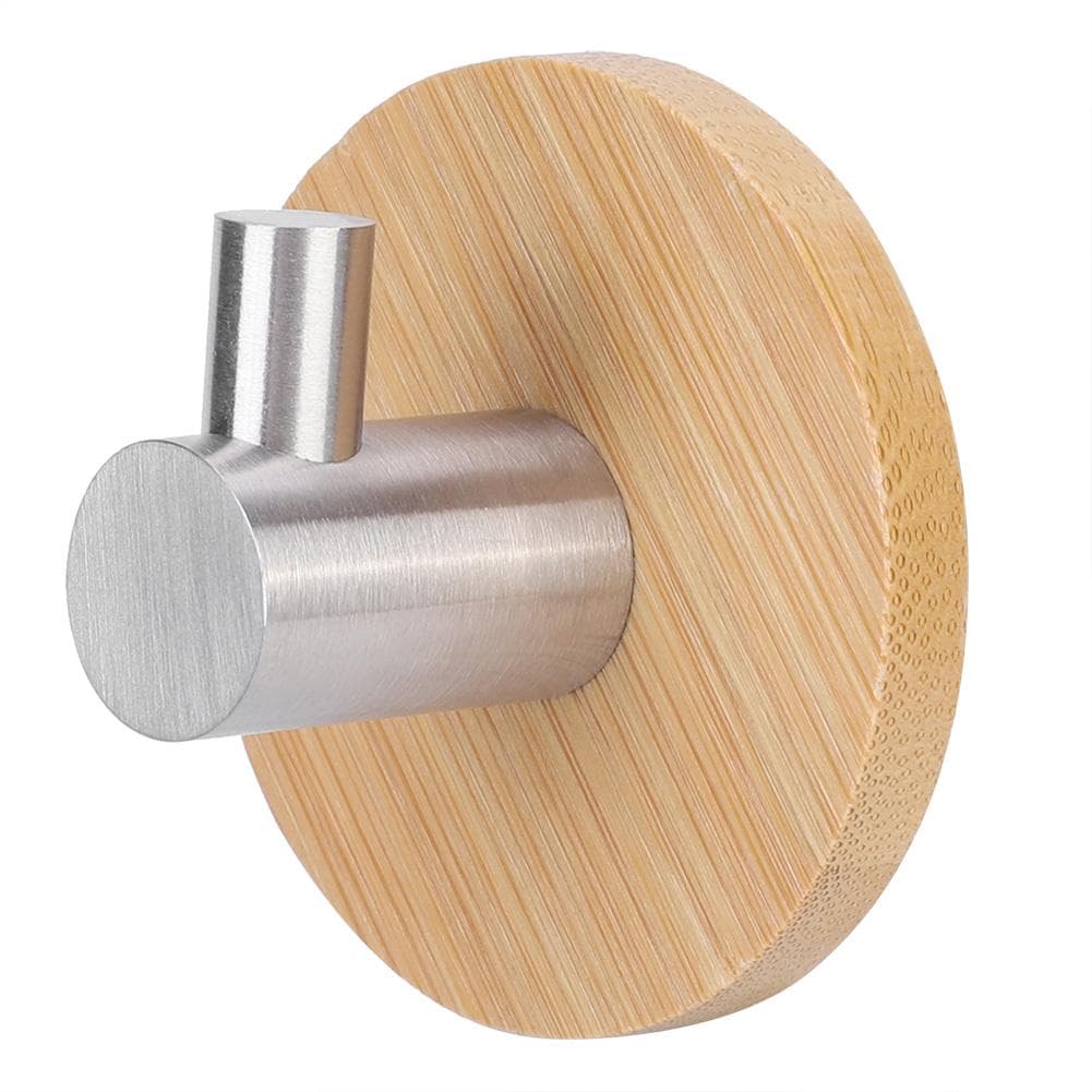Stainless Steel Kitchen Bathroom Wall Door Clothes Bag Hanger Hook Holder