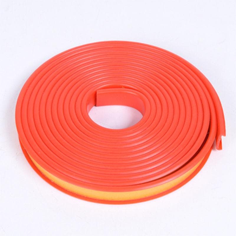 Cabinet with Glue Edge Banding Trim Blank Holding U-Shaped Self-Adhesive Soft 20mm red
