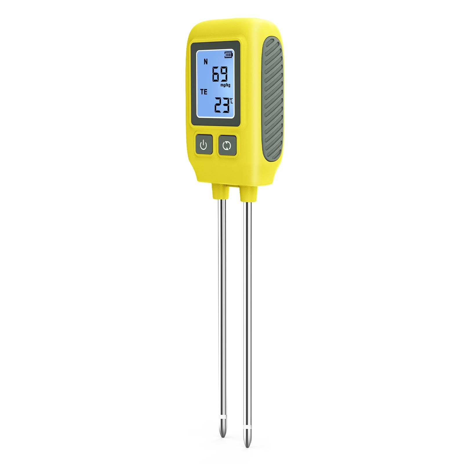 4in1 Soil Tester Comprehensive Nitrogen Phosphorus Potassium Temperature Measurement Test Meter multicolour