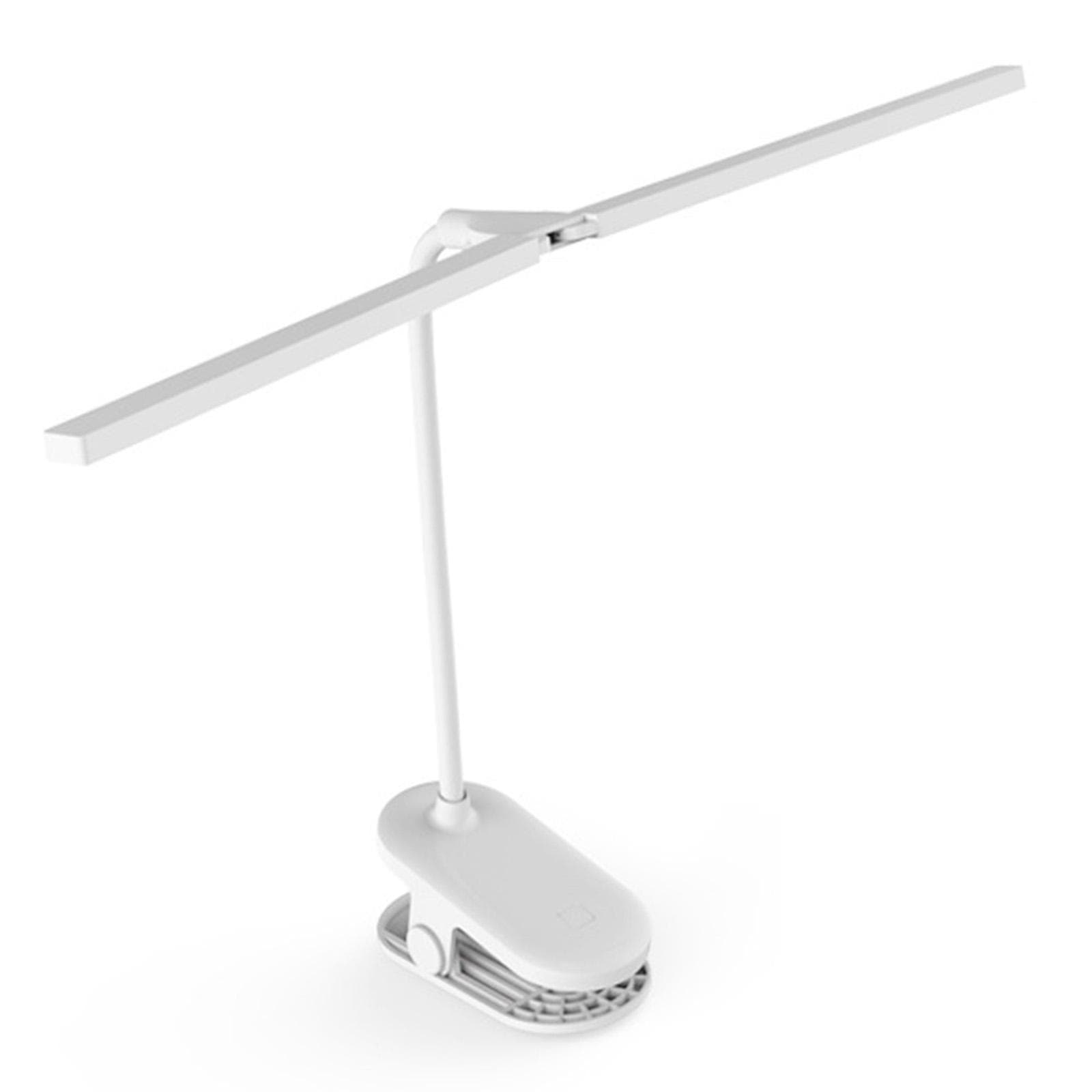 Desk Lamp Study Lamp Clip LED Student Eye Care Creative Rechargeable USB Dormitory Study Bedroom white