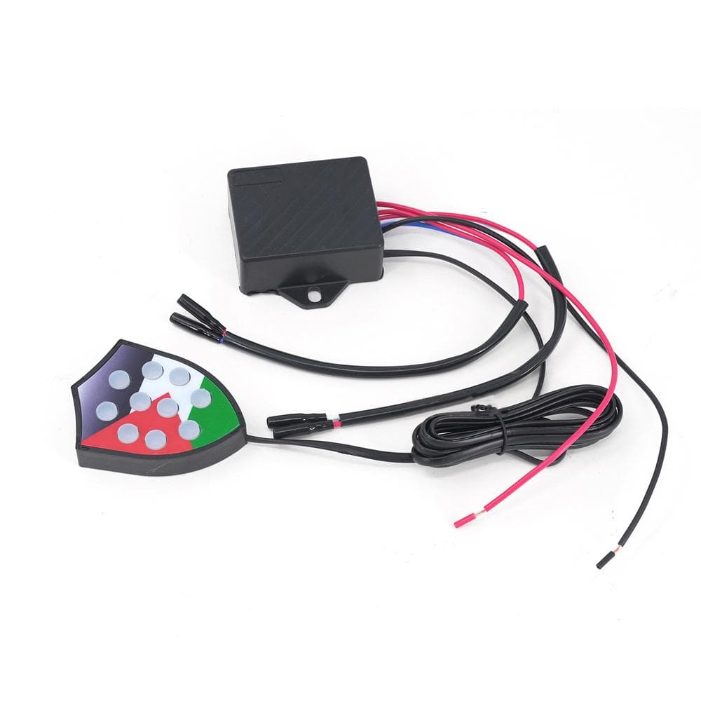 12V24V 10 Sound Waterproof Musical Electronic Horn Snail Trumpets Electric Siren Alarm Controller multicolour