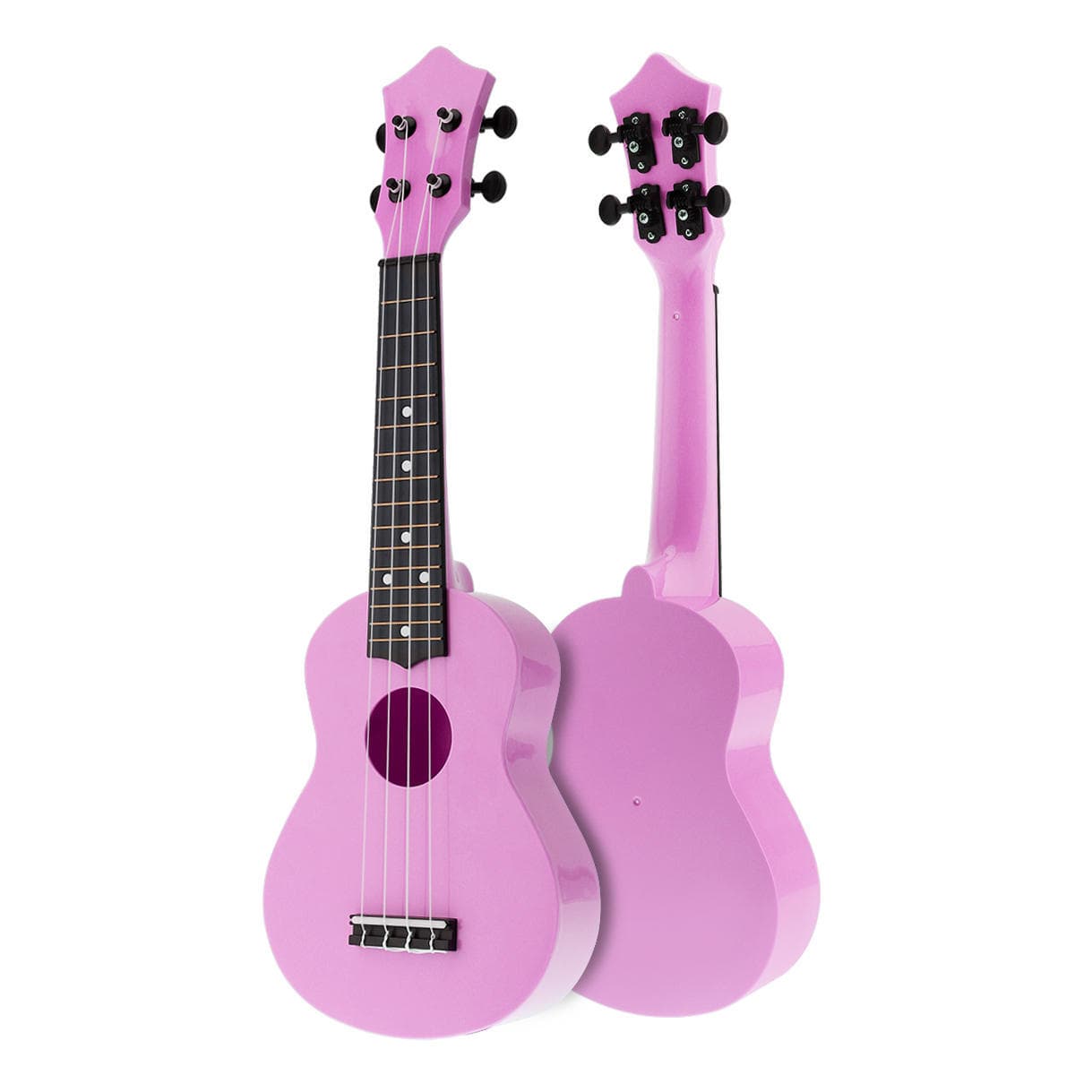 21 Inch Soprano Acoustic Ukulele Uke 4 Strings Hawaii Guitar Guitarra Instrument for Kids Gift pink