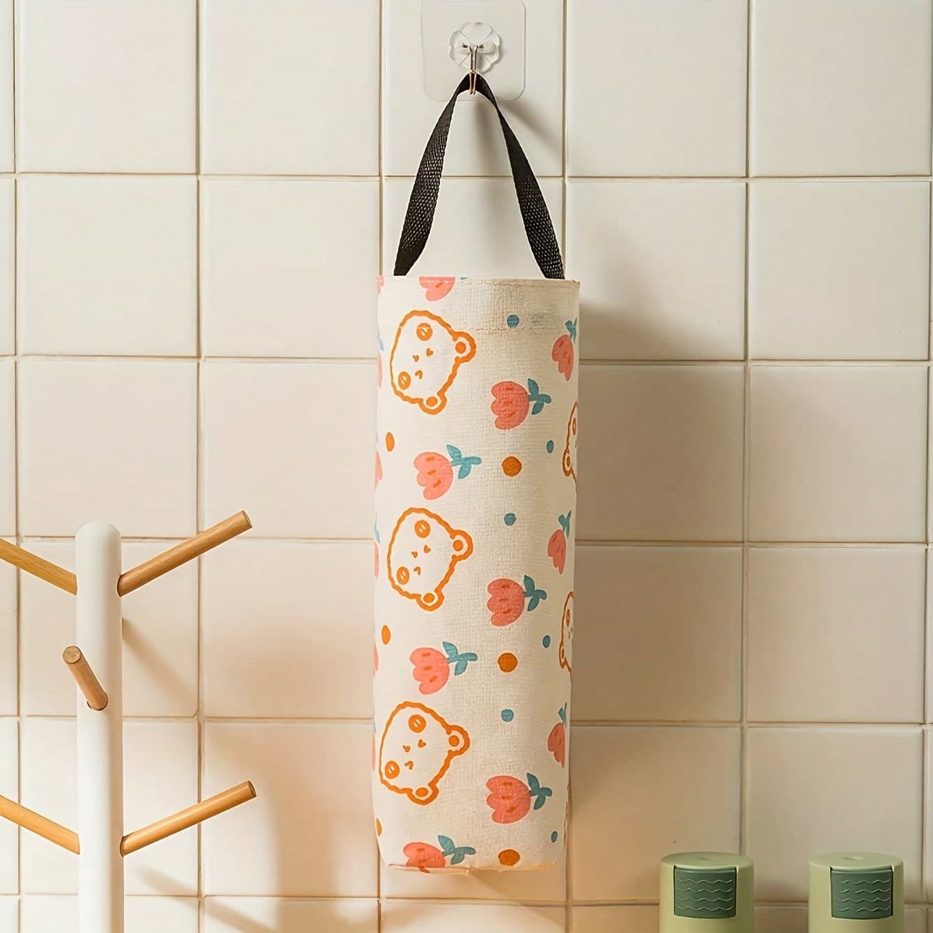 1pcs Household Kitchen Garbage Bag Organizer Sundries Storage Bag