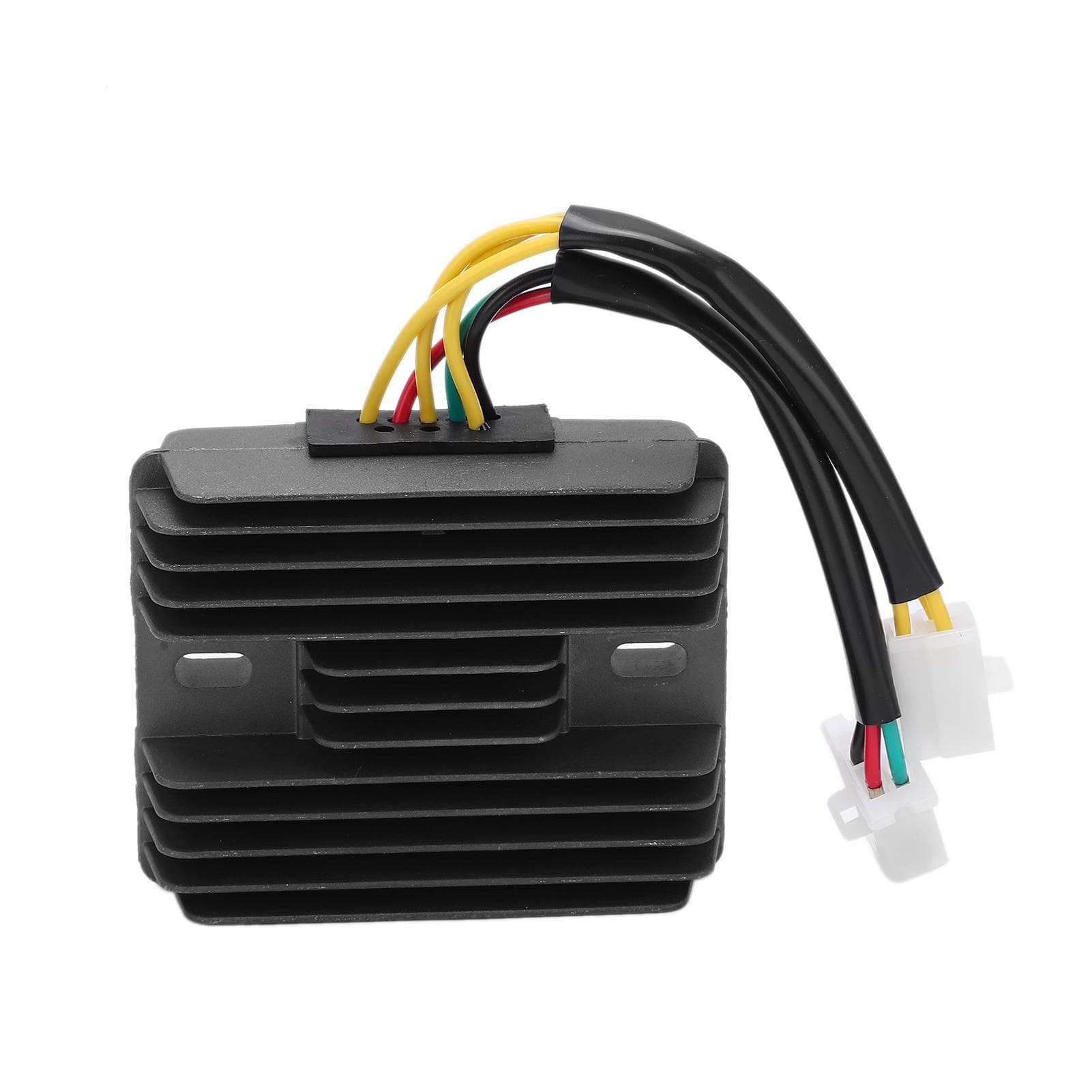 12V Motorcycle Voltage Regulator Rectifier 6?Line 2 Plug Aluminum Alloy for ATV250 300 CF250