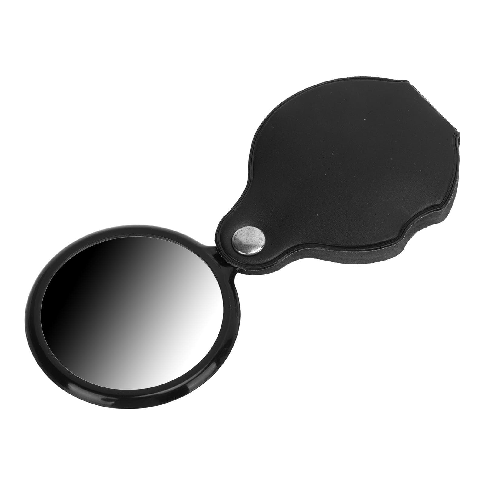 Pocket Magnifying Glass 6X HD Lens Clear Imaging Optical Lens Folding Handle Magnifying Glass