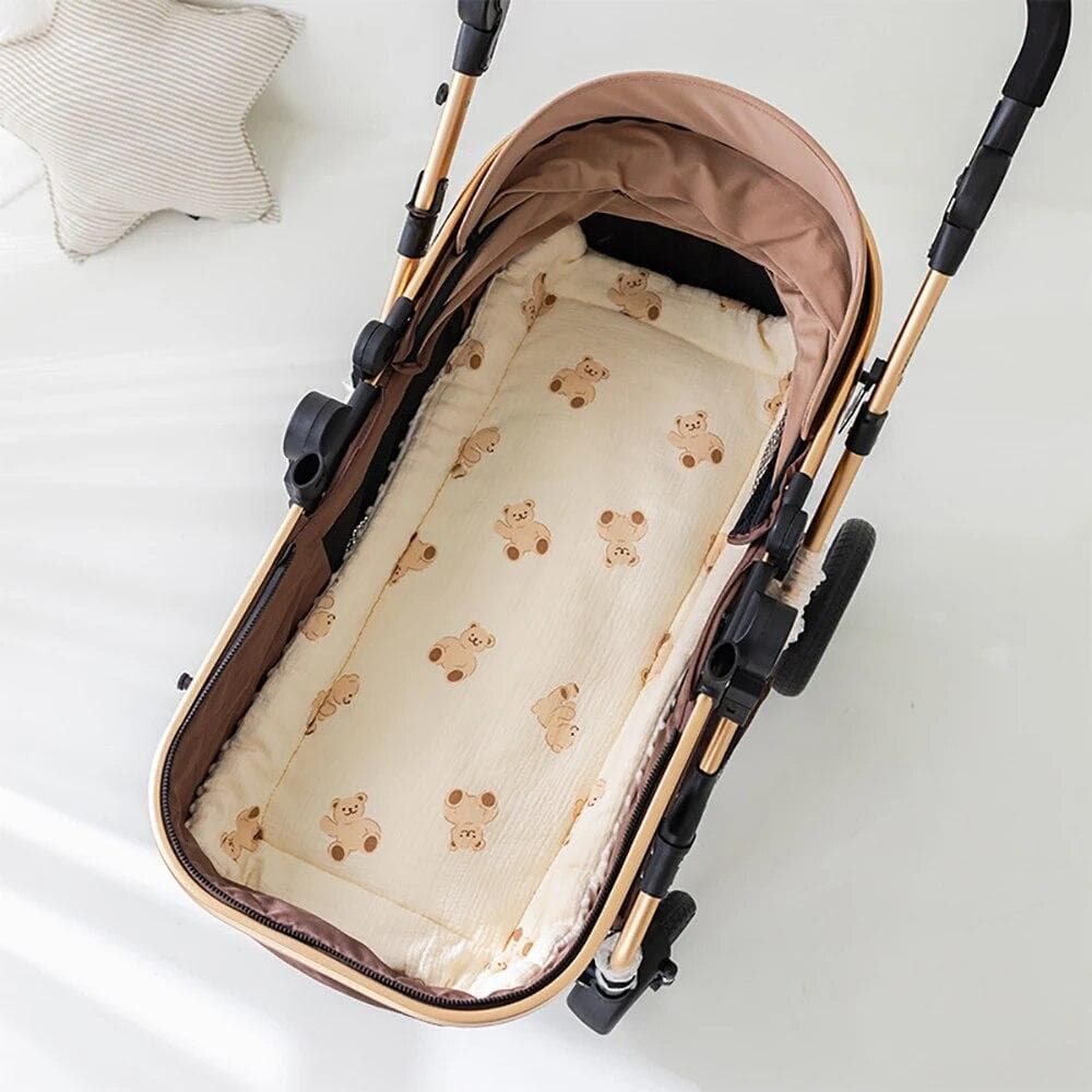 Baby Stroller Seat Cushion Soft Mattress Kids Pushchair Car Mat Stroller Accessories