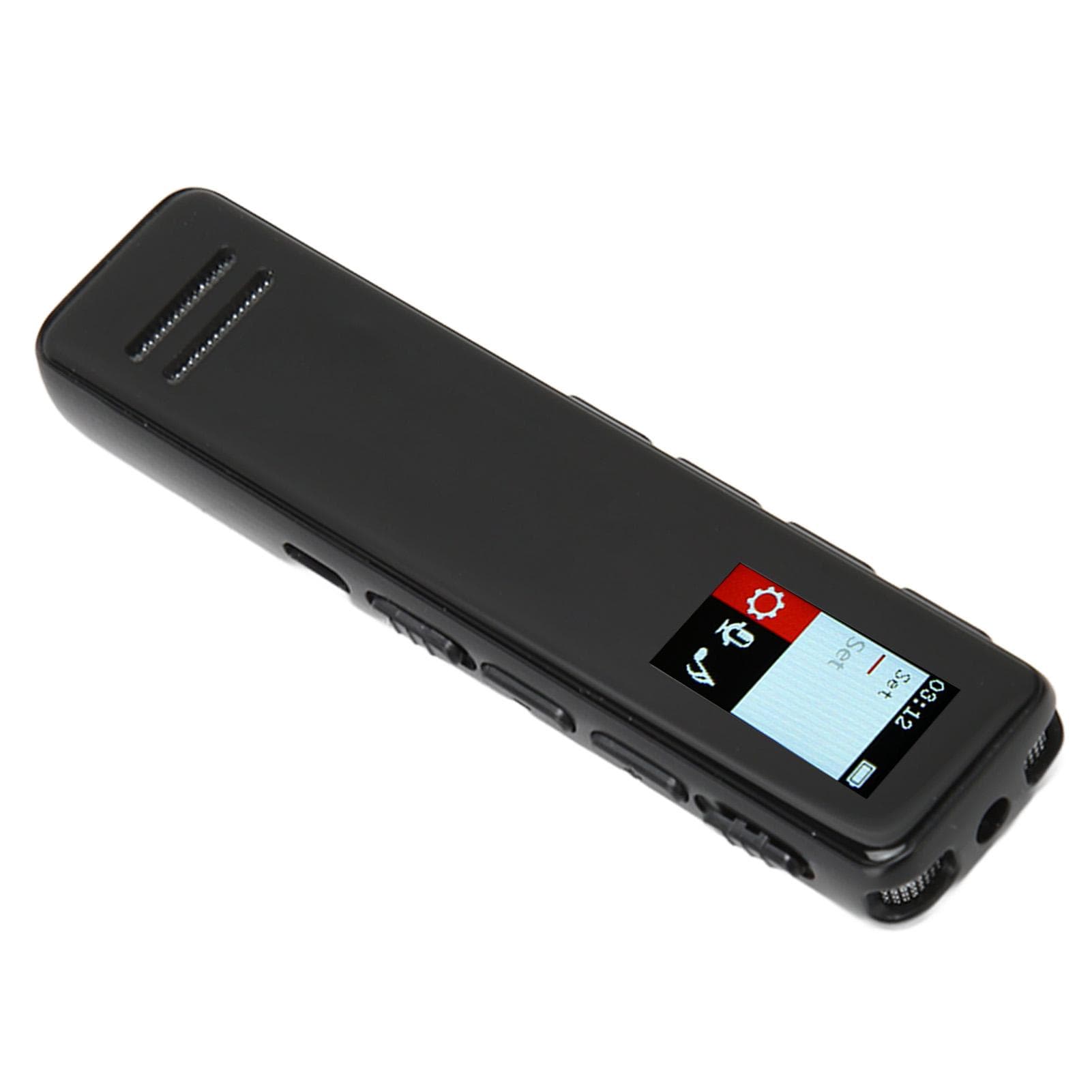 Small Recorder Voice Activated HD Noise Reduction MP3 Player Recording Device with Speaker for 8GB