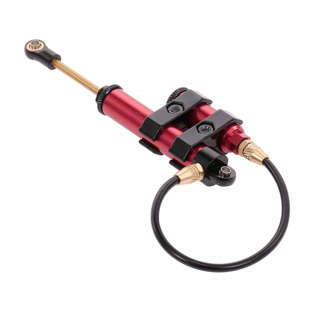 2pcs Internal Spring Negative Pressure Shock Absorber 100mm Metal for Traxxas HSP Redcat RC4WD red