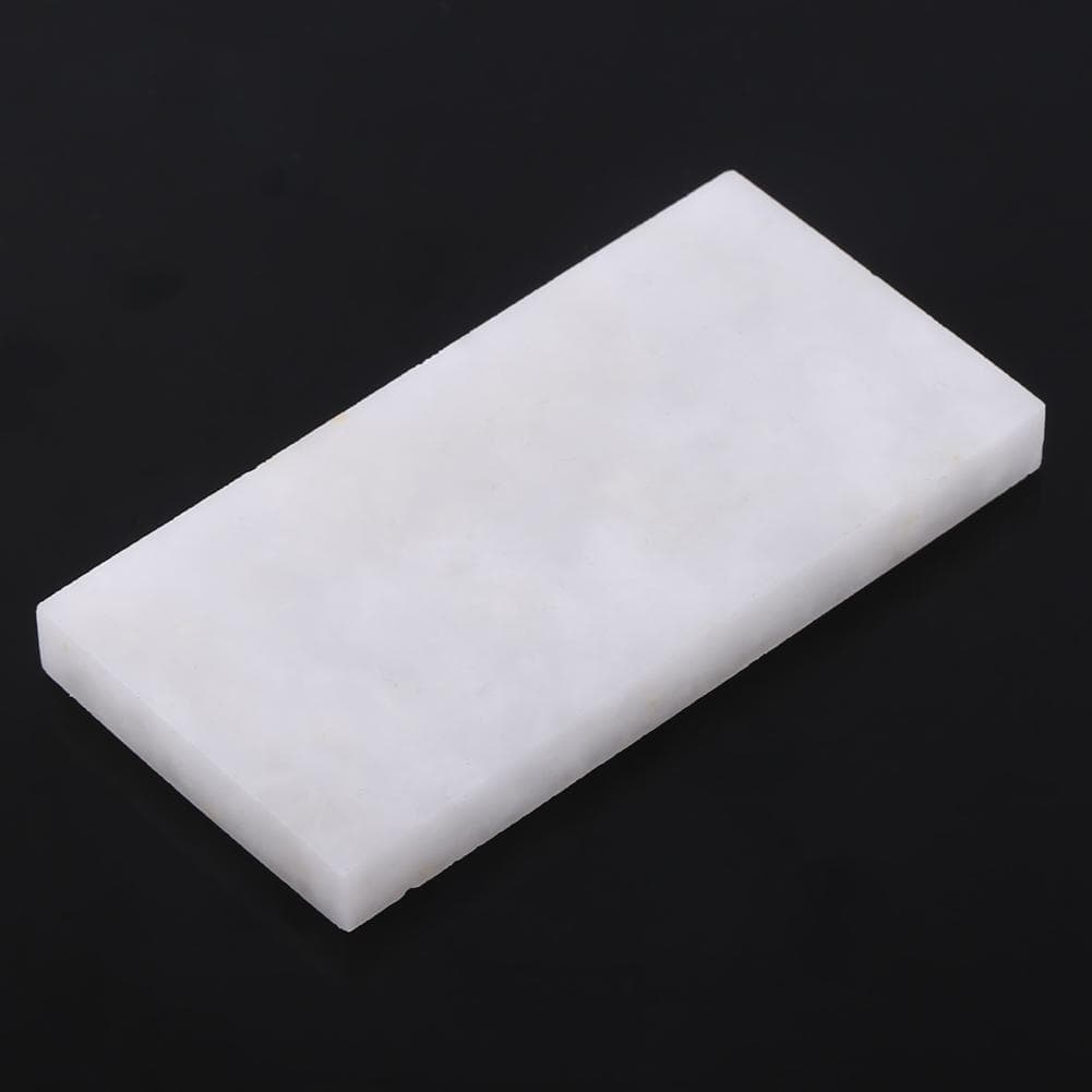 Grit Portable Sharpening Stone Sharpener Whetstone Grindstone Grinding Tool (10000#White)