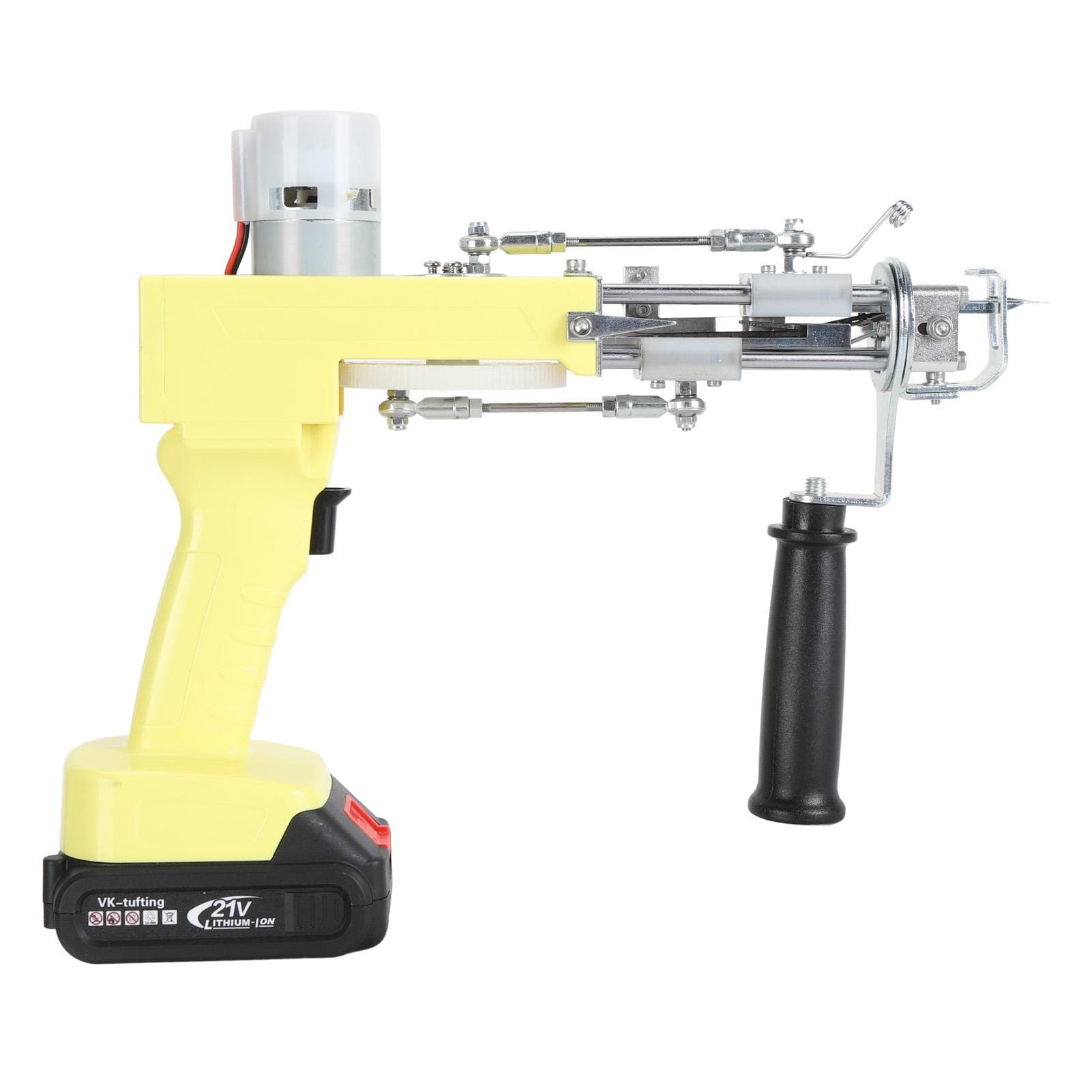 Cordless Tufting Gun 360 degrees Adjustable Handle Rechargeable Portable Rug Tufting Gun Kit 100‑240V AU AU Plug