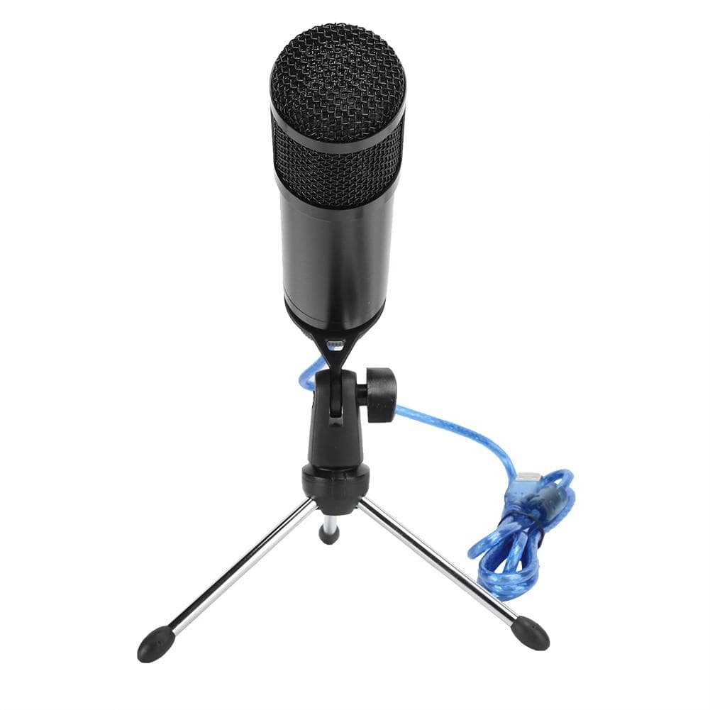 Professional Capacitance USB Microphone Recording Mini Portable MIC Set Plug and Play
