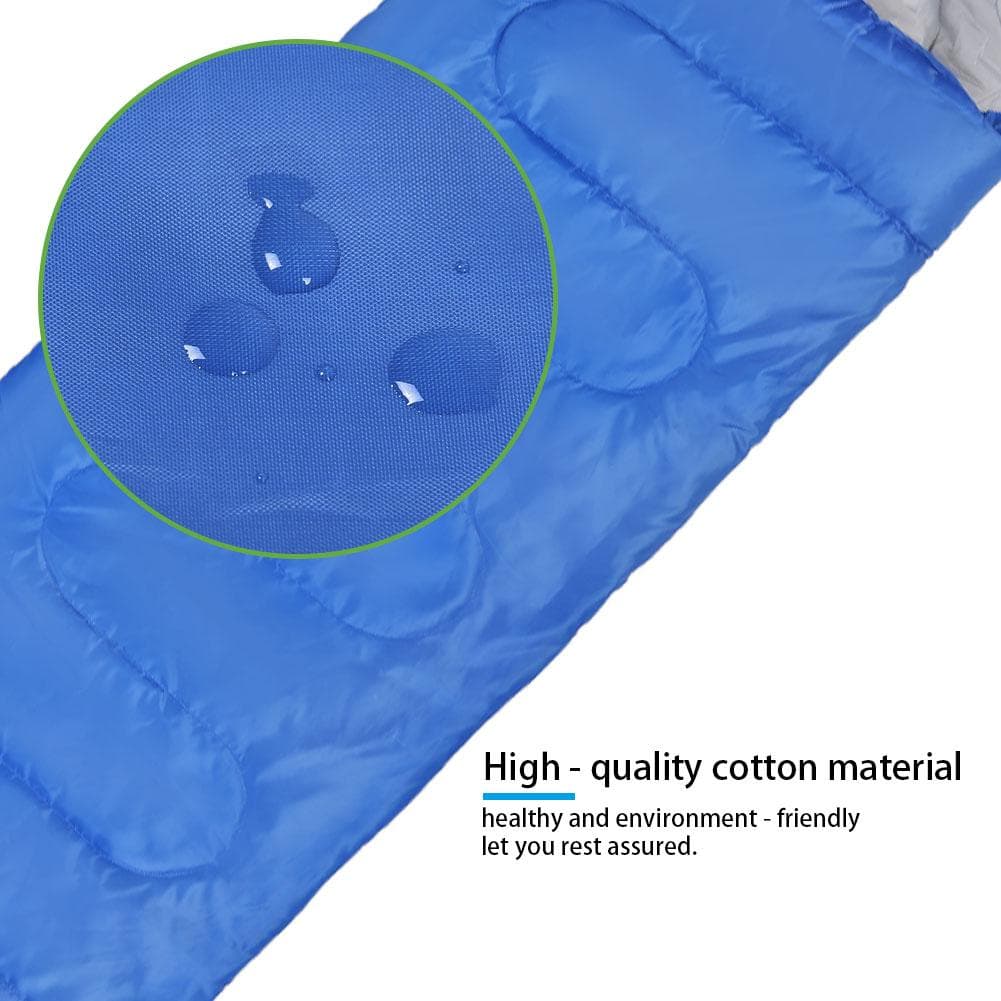 Outdoor Adults Lightweight Comfortable Envelope Sleeping Bag for Travel Camping