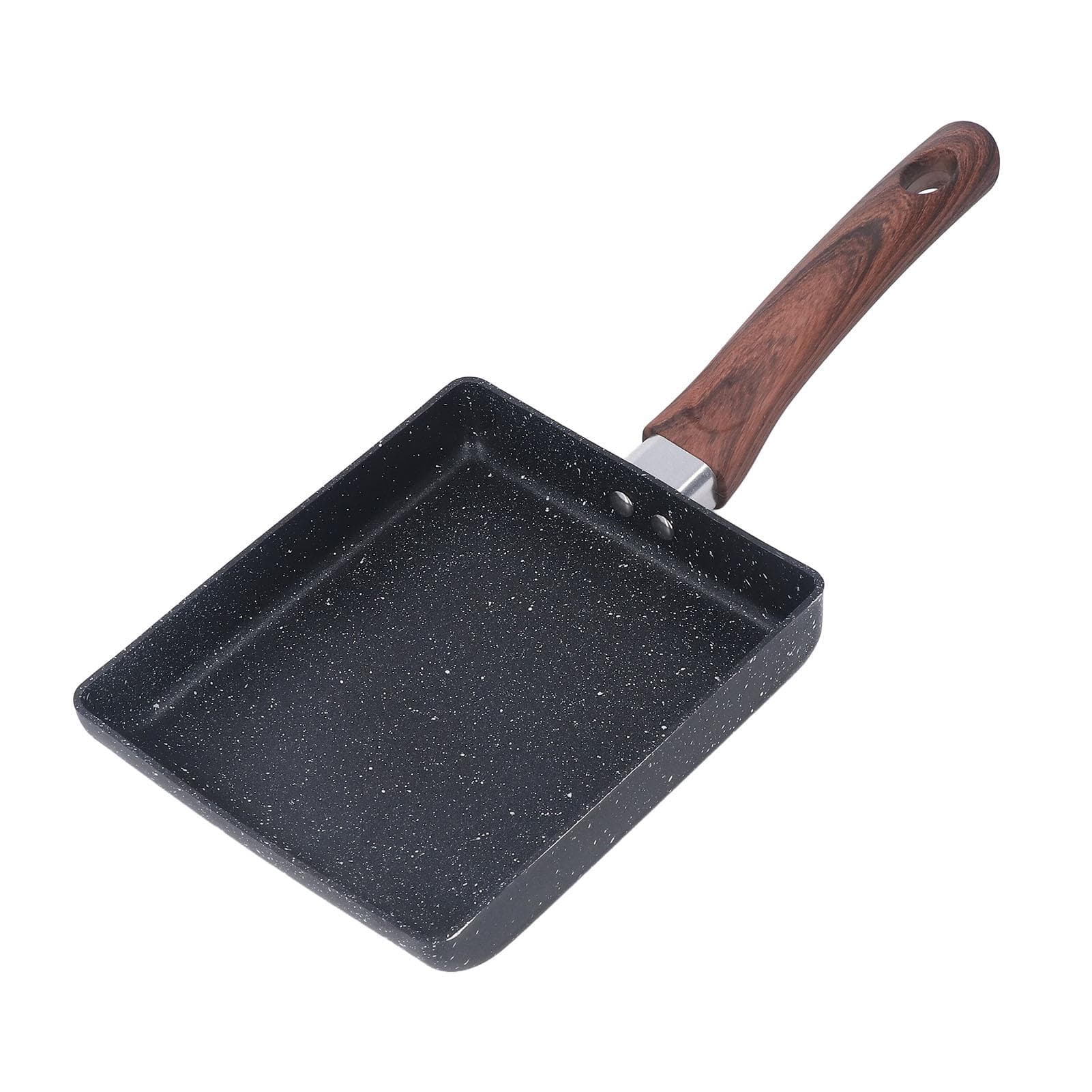 Breakfast Flat Pan Rectangle Non Stick Japanese Omelette Frying Pan for Home Kitchen Egg L L