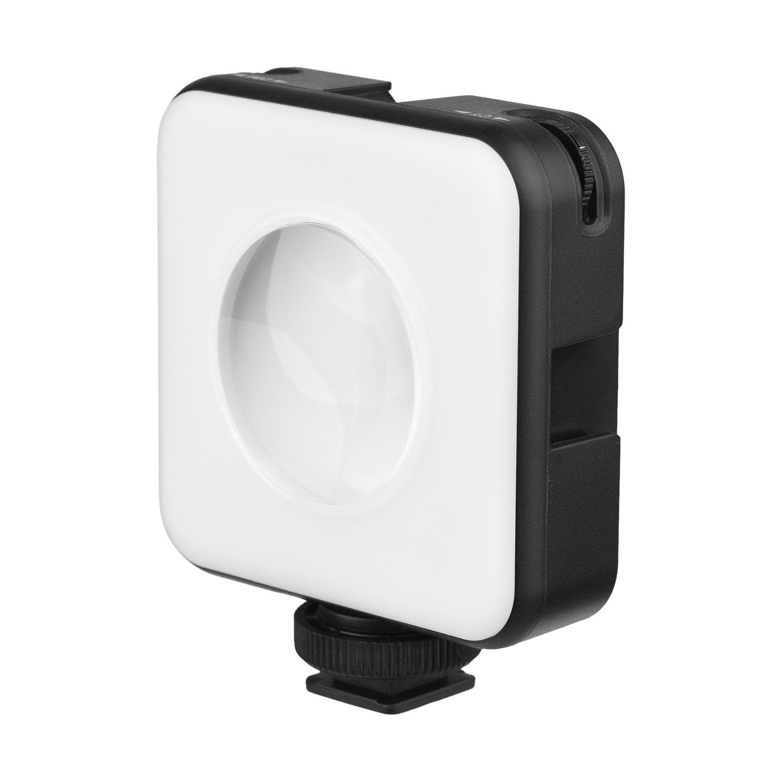 Portable Mini RGB LED Video Light Ambient Light with Bi-Color Temperature 2500K-9000K Dimmable black