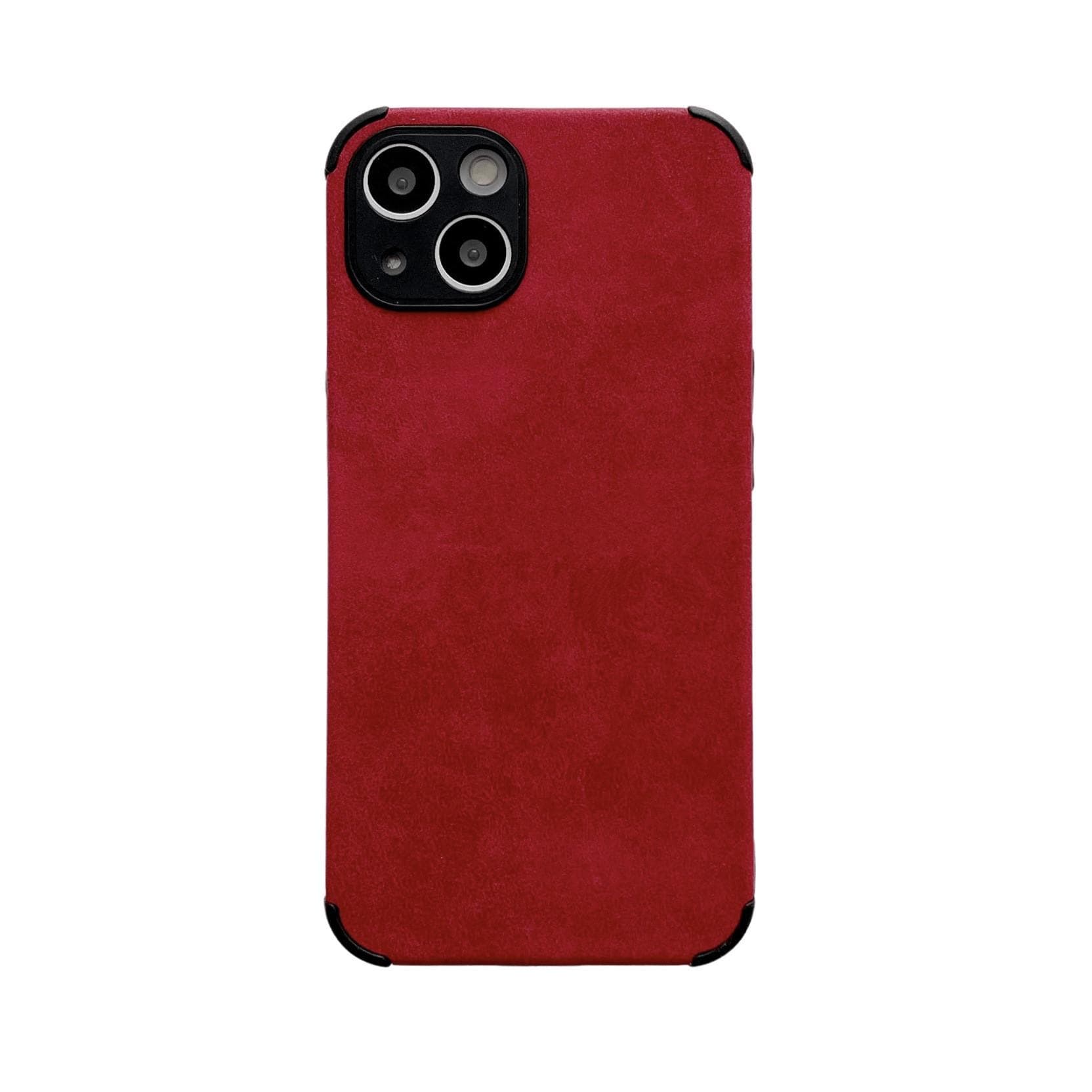 Applicable To Apple 15Pro Mobile Phone Case Lambskin IPhone 16 Protective Case I13 Ultra-thin Full Cover 14 Anti-fall iPhone7Plus/8Plus