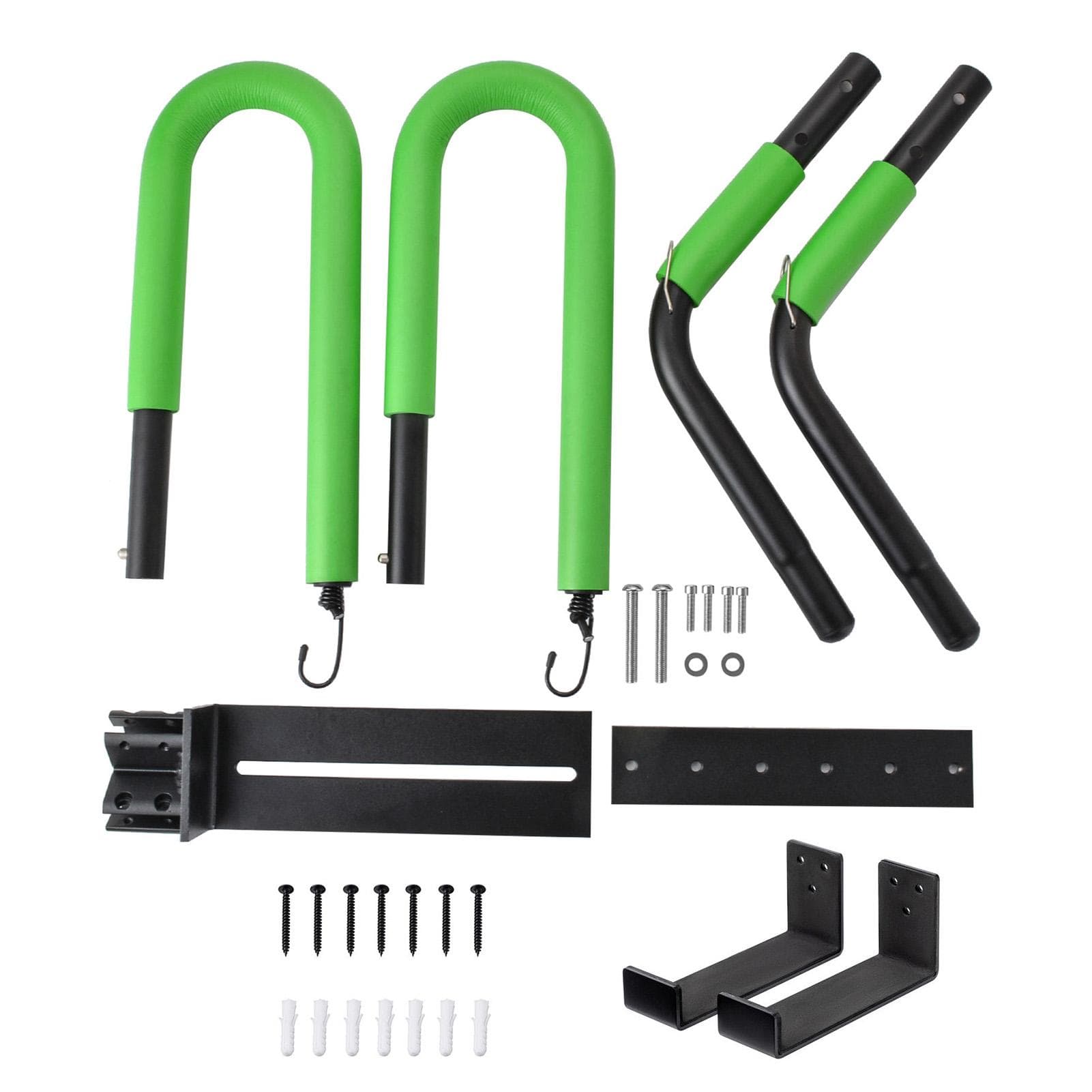 ScooterMoped Surfboard Rack, Lightweight Aluminum Surf Board Carrier for Sports Outdoors Type 2 green