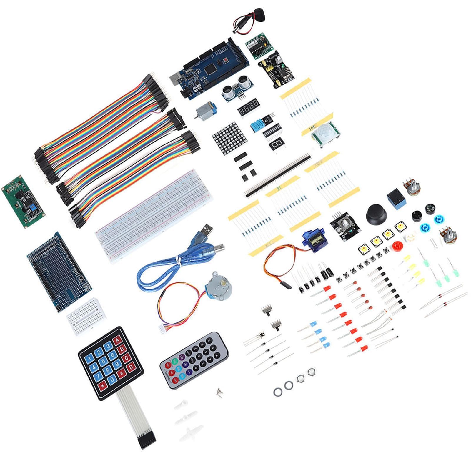 Ultimate Introductory Learning Kit For Arduino MEGA 2560 LCD1602 Servo Motor