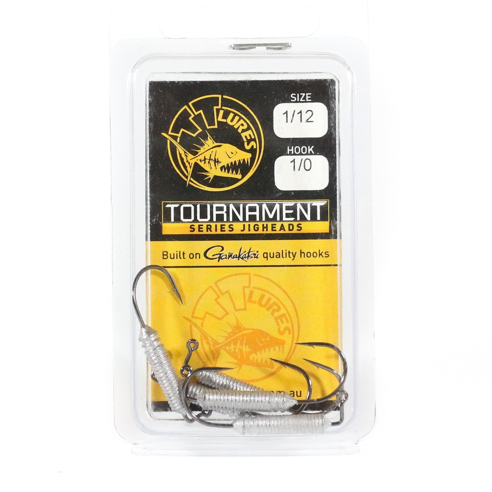 Tackle Tactics TT HWS Hidden Weight System 1/12 oz 1/0 5/pack (0099)