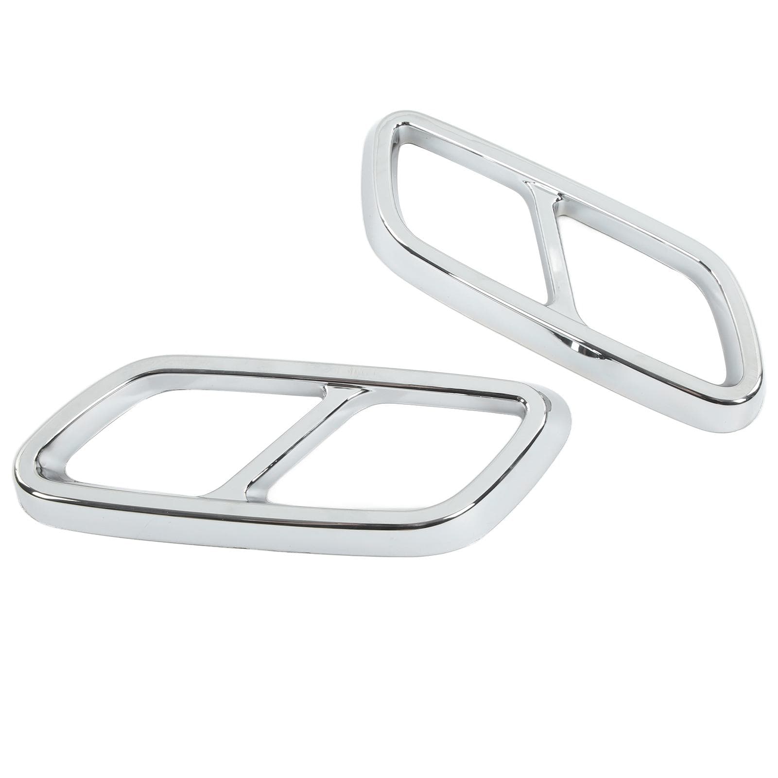 Pair Rear Exhaust Muffler Tail Pipe Cover Trim Replacement for Mercedes?Benz C?Class W206 2021 Up