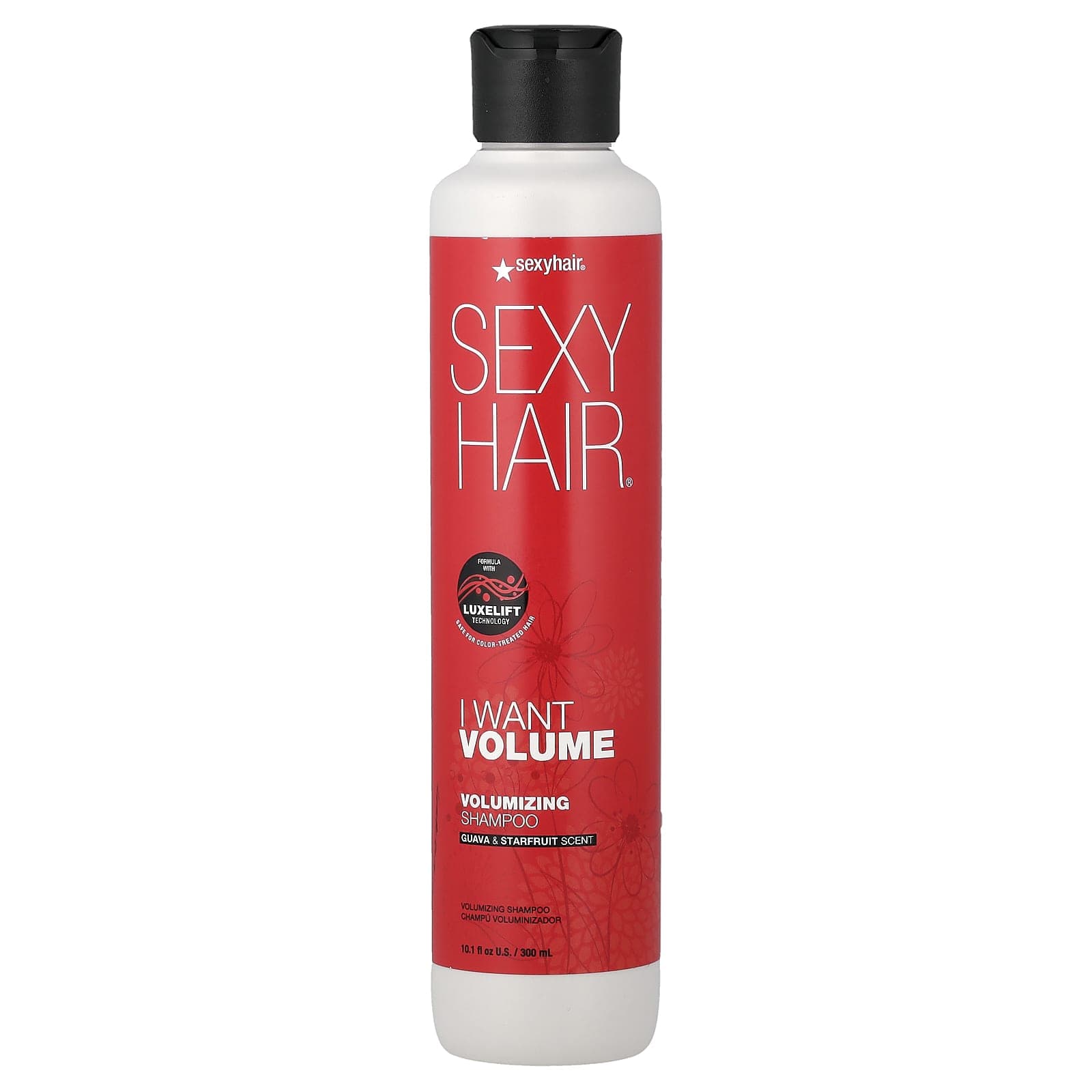 SexyHair, I Want Volume, Volumizing Shampoo, Guava and Starfruit, 300ml (10.1 fl oz)