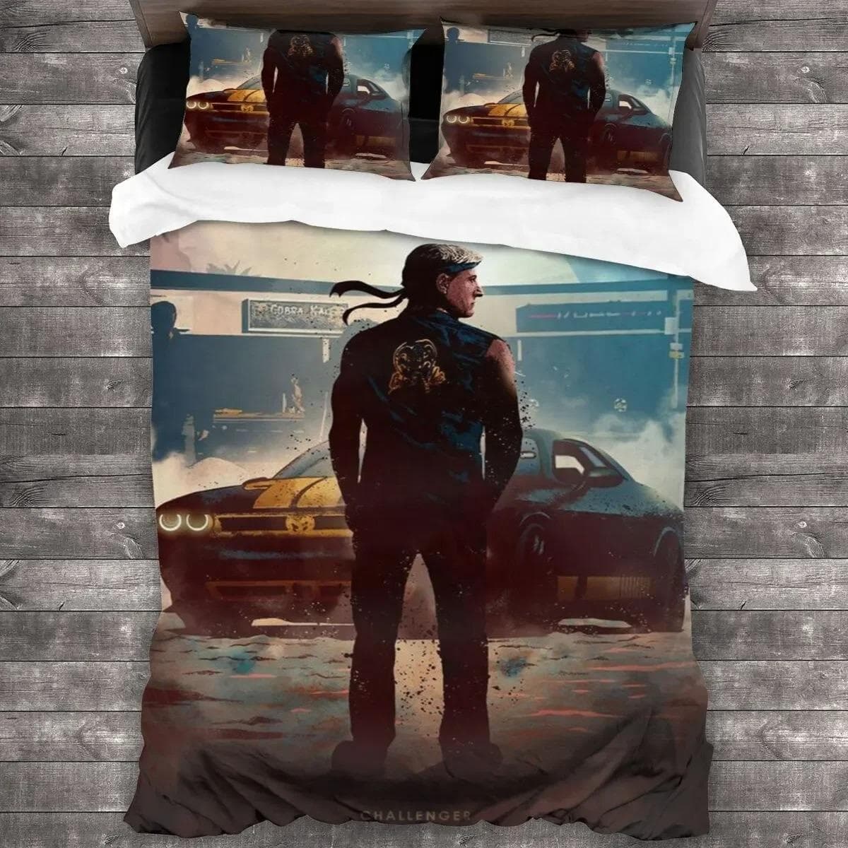 TV Series Cobra Kai Bedding Set Duvet Cover Bedroom Comforter Covers Single Twin King Size Quilt Cover Home Textile AU Single 140x210cm