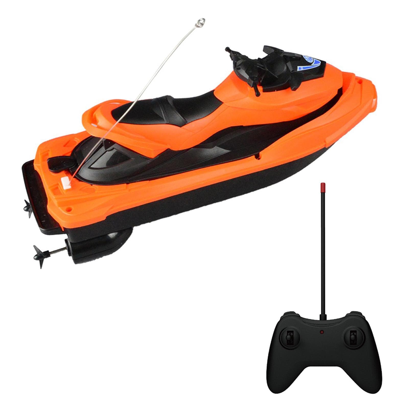 Remote Control Motor Boat, High Speed Remote Control Boat for Kids Adults Orange orange