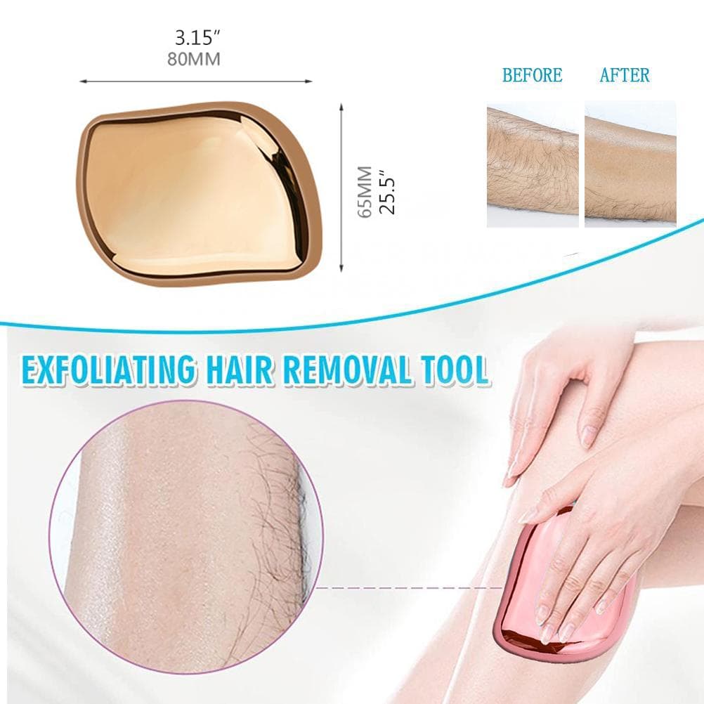 Portable Hair Remover Gentle Hair Removal Exfoliation for Women Hair Removal Device