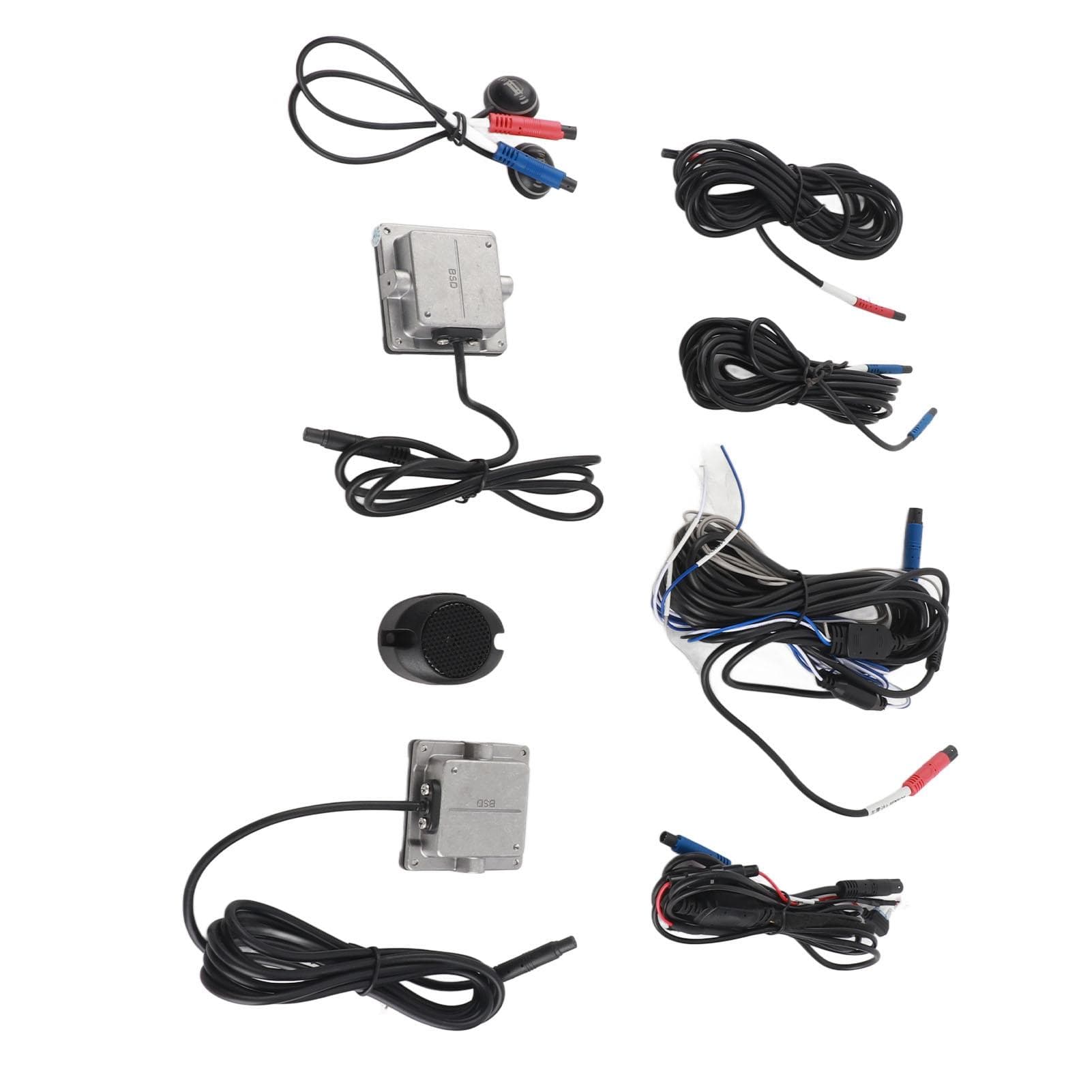 Blind Spot Detection System Lane Change Assist High Accuracy LED Buzzer BSD Monitoring Assistant