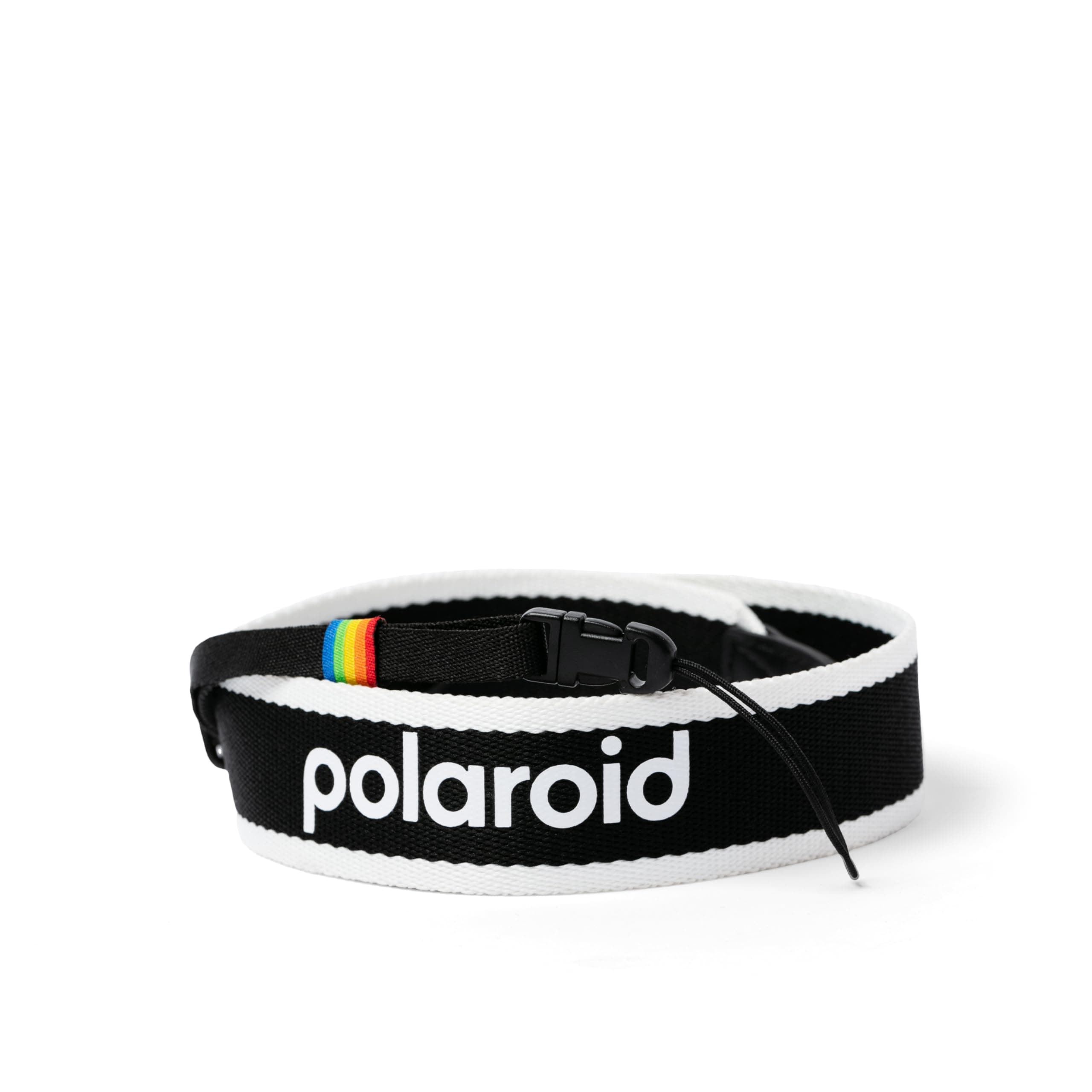 Polaroid Flat Strap - Black & White (6308)