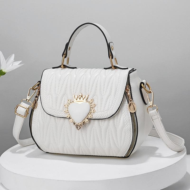 Women Shoulder Bag Soft Leather Small Bag Summer Hundred Texture Ladies Crossbody Bag Lightweight Women Bags off white