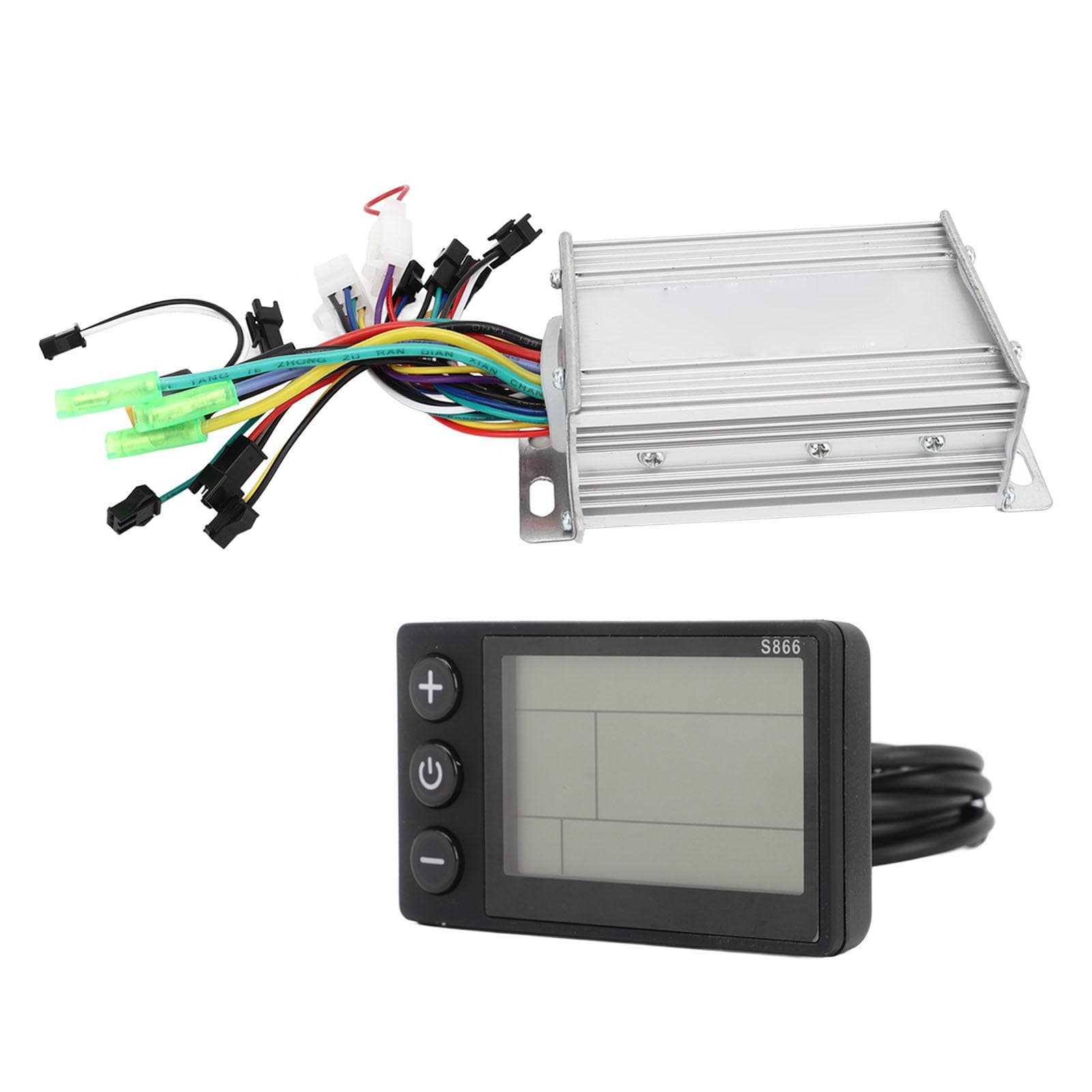 Brushless Motor Control Kit with LCD Display Panel Good Heat Dissipation Electric Motor Controller