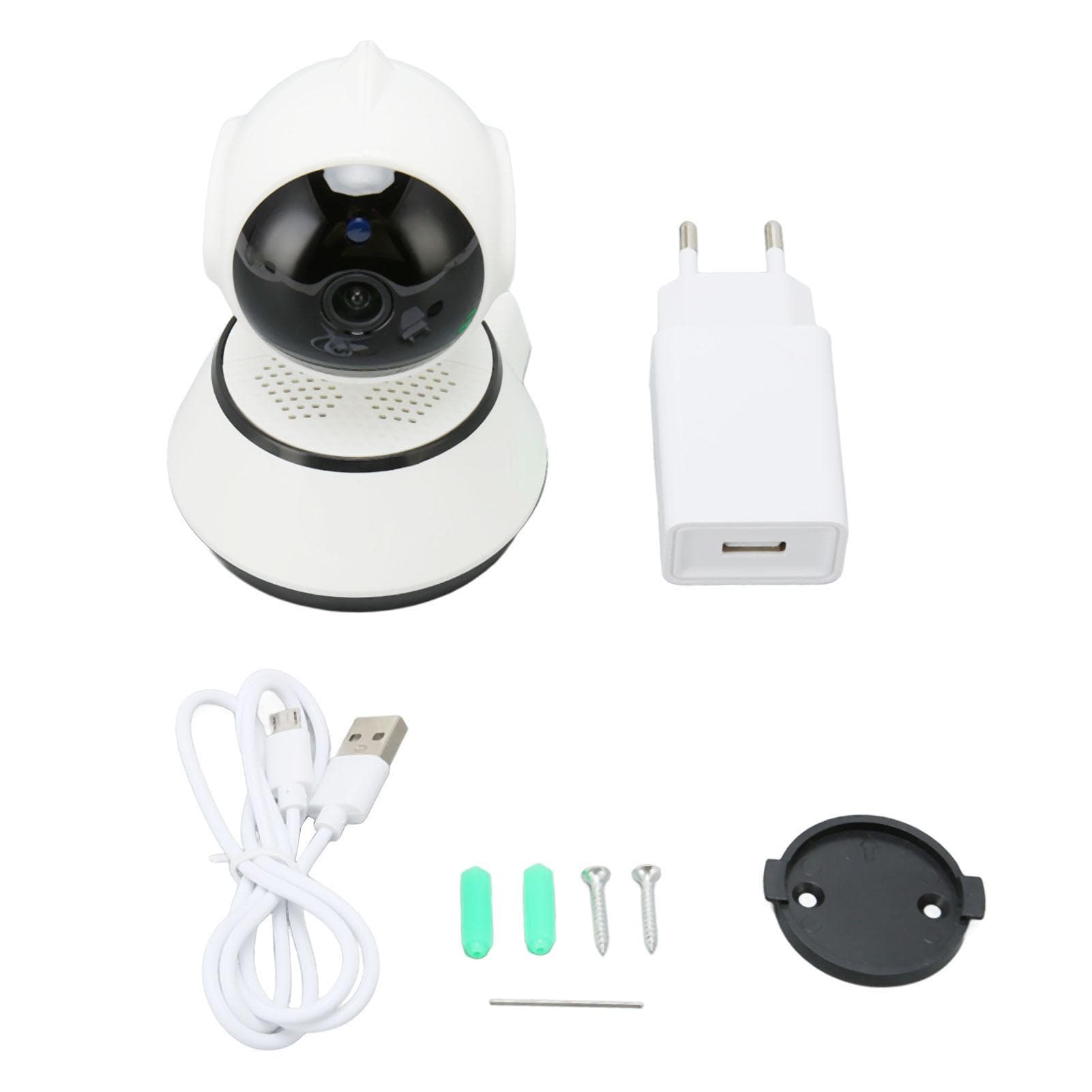 Pan Tilt Security Camera Wireless Wifi Wide Angle Panoramic Camera Smart Remote Monitor Baby Pet