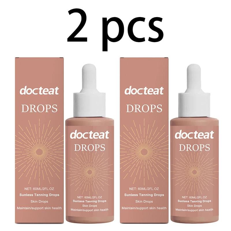 Docteat Herbal Tanning Supplement Drops Body Skin Care Tanning Hydrating Moisturizing Supplement Drops