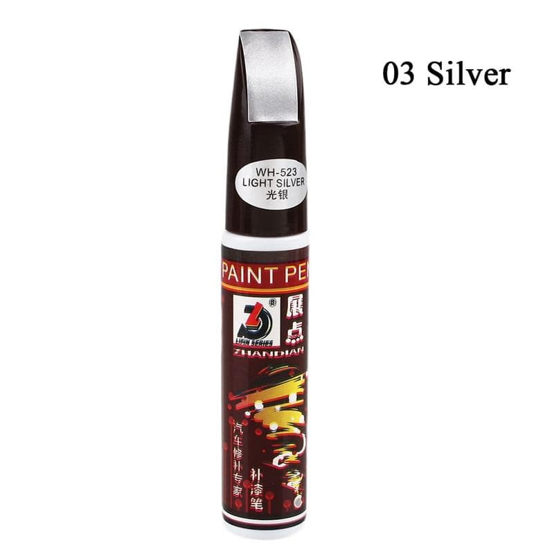 Professional Car Paint Non-toxic Permanent Water Resistant Repair Pen Waterproof Clear Car Scratch Remover Painting Pens 1 pc silver