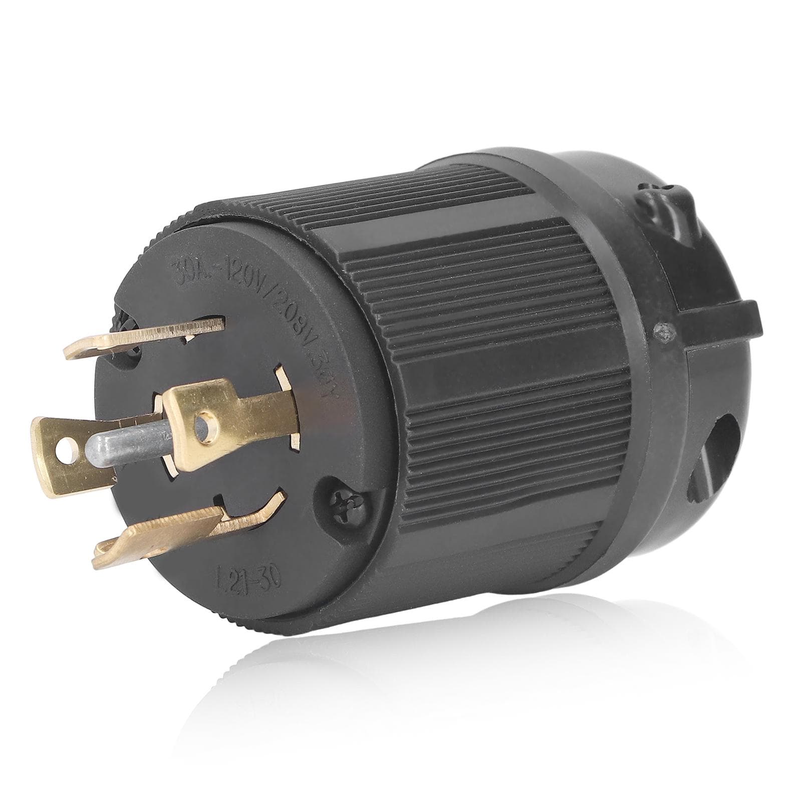 Locking Plug US Standard 5 Holes Adapter NEMA L21?30 30A 120 208V for Appliances