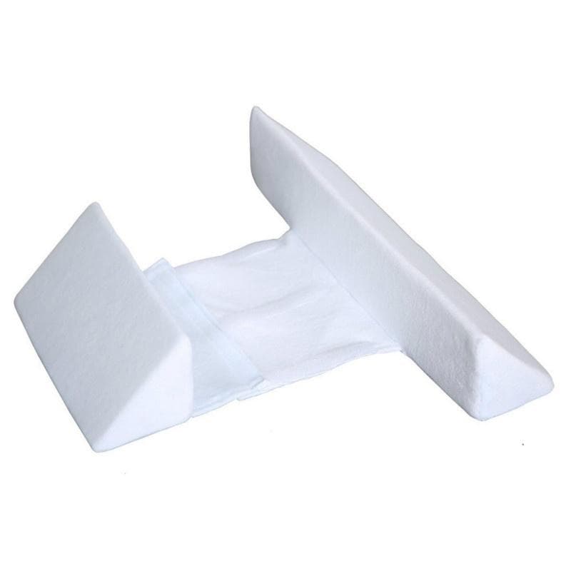 NEW Baby Pillow Baby Side Sleeping Pillow Styling Pillow Waist Pillow Anti-Spit (Washable) white