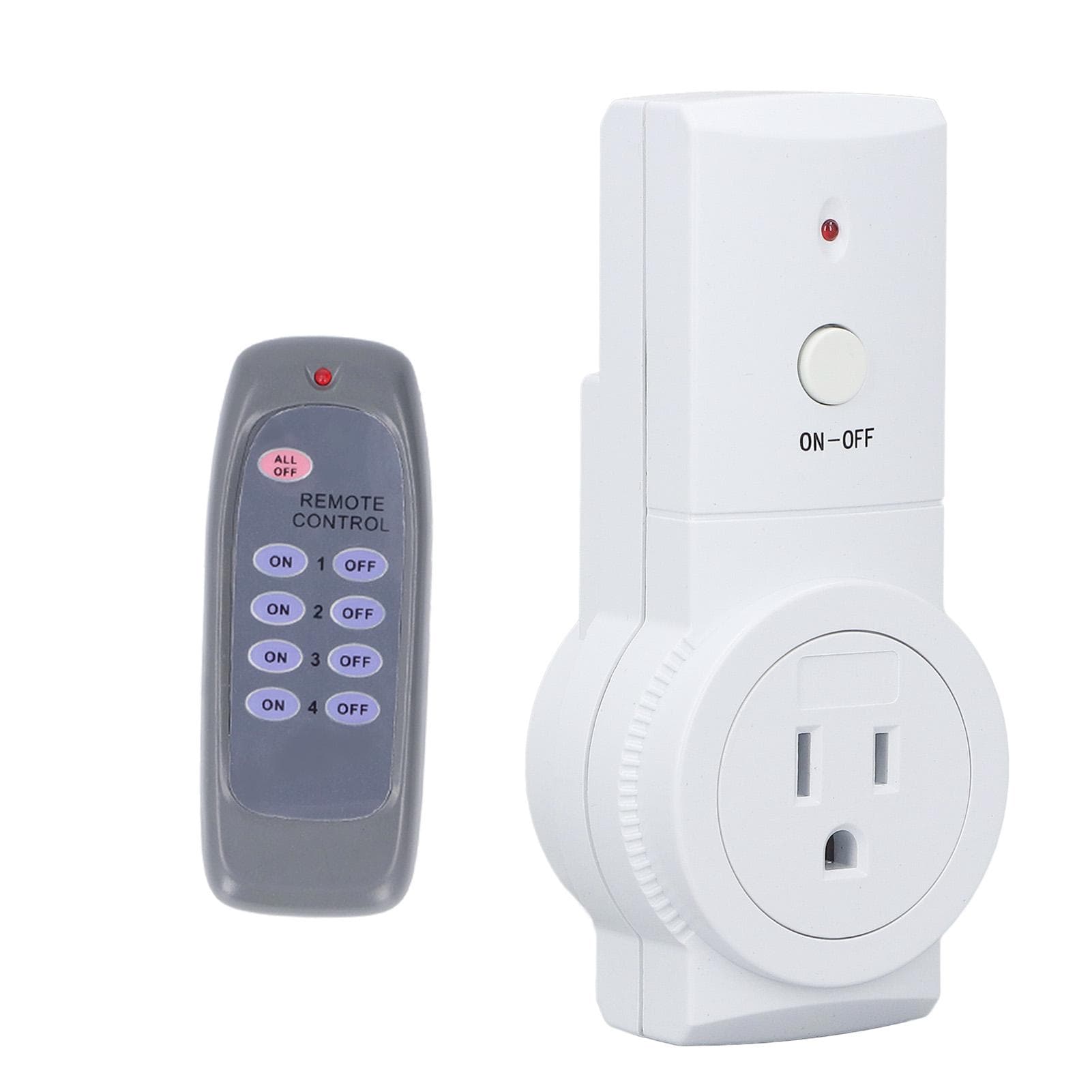 Remote Control Outlet Power Socket Receptacle for Light Conditioner