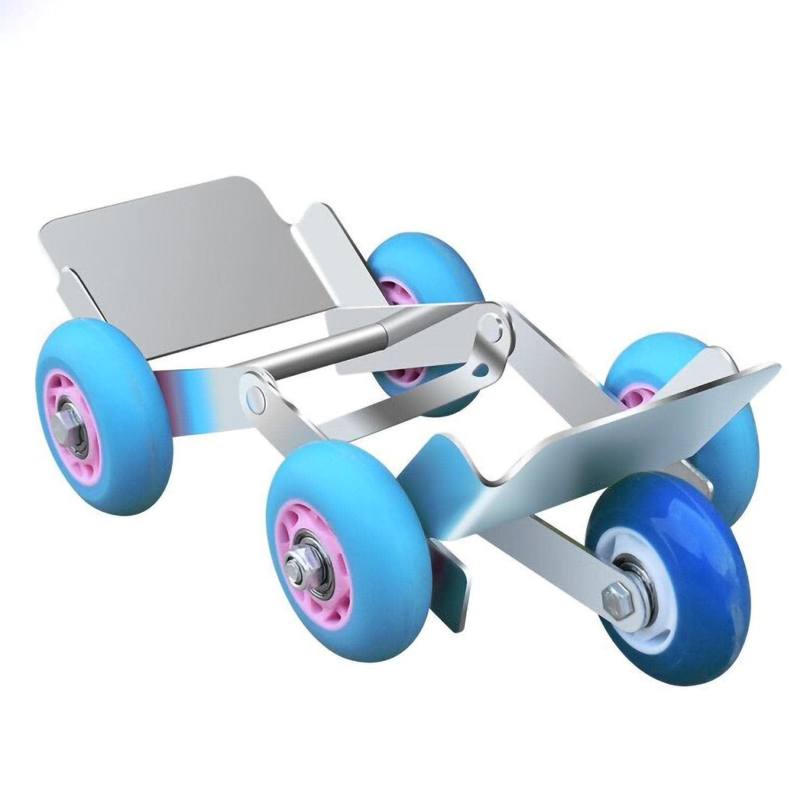 Flat Tire Booster Trolly Emergency Tire Roller Move Tool with 5 Wheels for Heavy Duty Bicycle