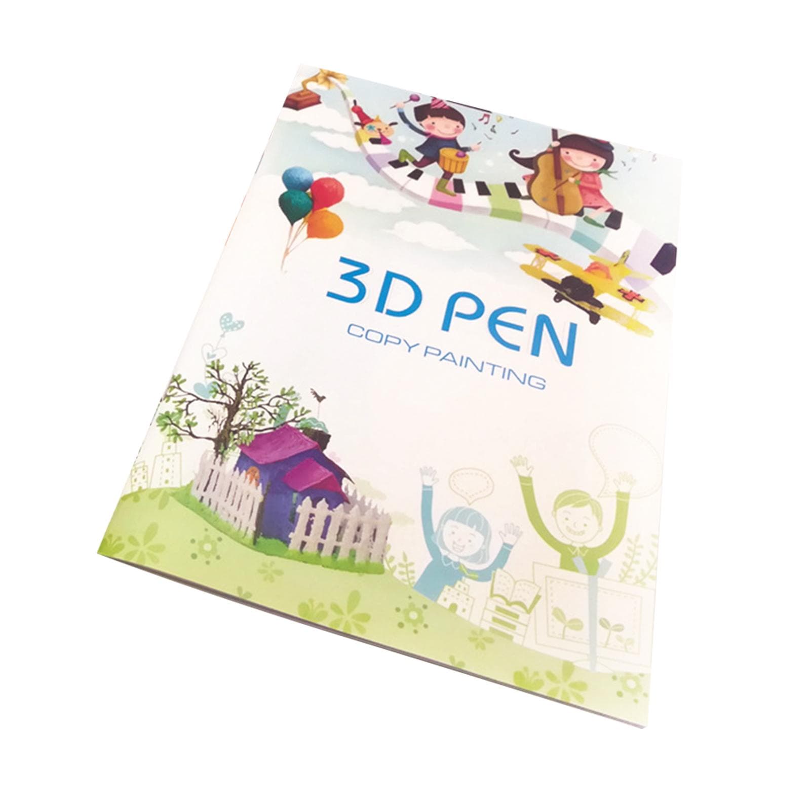 3D Pen Template Book For 3D Printing Pen Drawing Stencils 40 Drawing Pattern With a Free multicolour