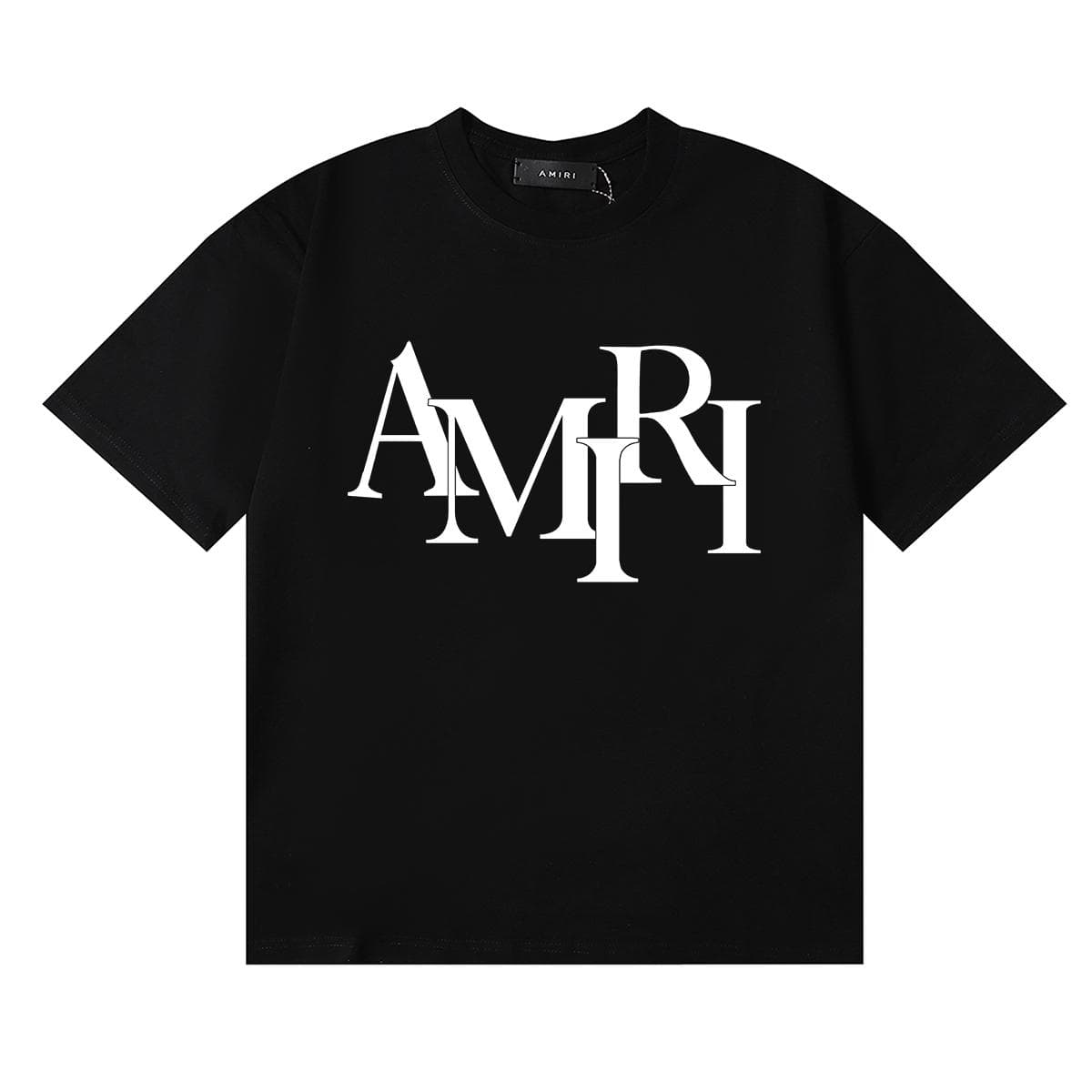 988 Amiri 2025 Summer New Men's and Women's Loose High Quality Cotton Plus Size T-shirt Couple T-Shirt Large Logo Printing XL
