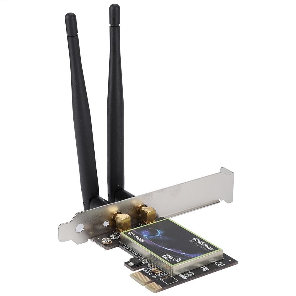 SU N600 PCI-E Desktop Computer High Speed Wireless Network Card for Windows