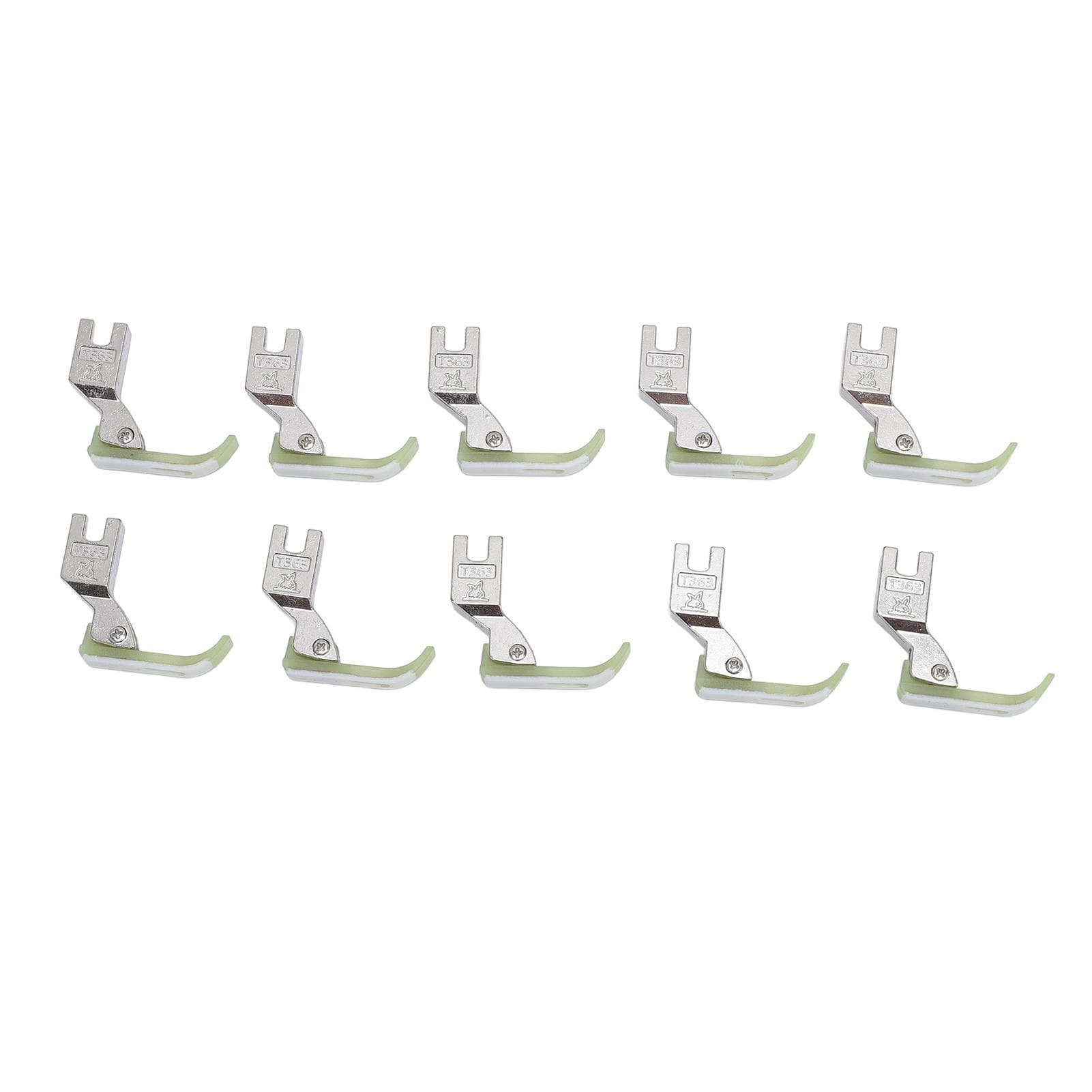 10PCS Stitch Presser Foot Multifunctional T363 Zipper Sewing Machine Presser Foot