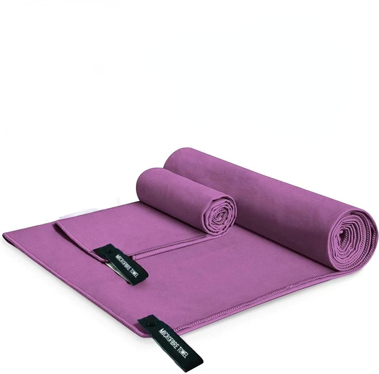 Sports Microfiber Quick Dry Pocket Towel Portable Ultralight Absorbent Large Towel for Swimming Pool Swim Gym Fitness Yoga Beach 40*80cm